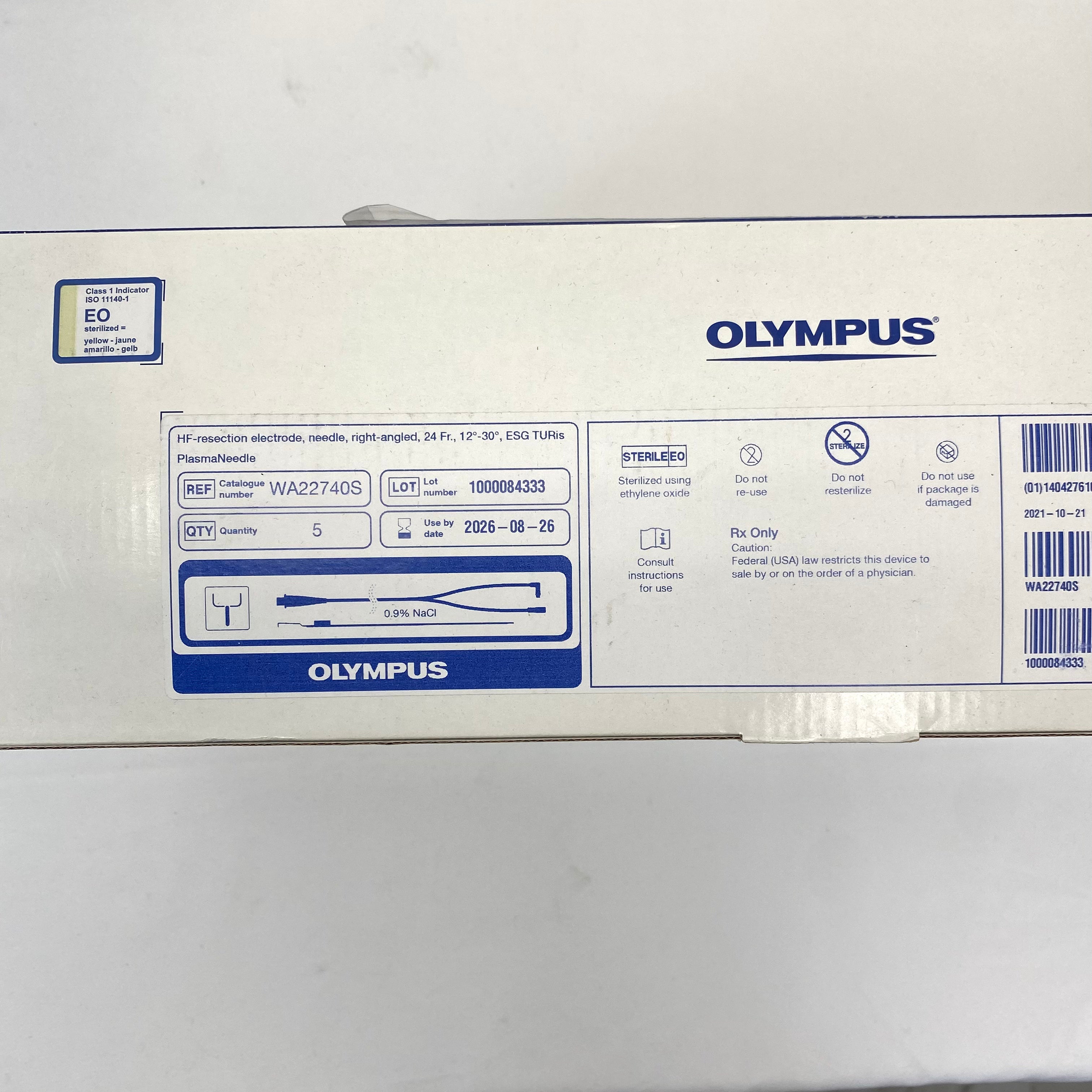 Olympus WA22740S | Needle Hot Knife Bipolar Electrodes Box of 5 - New