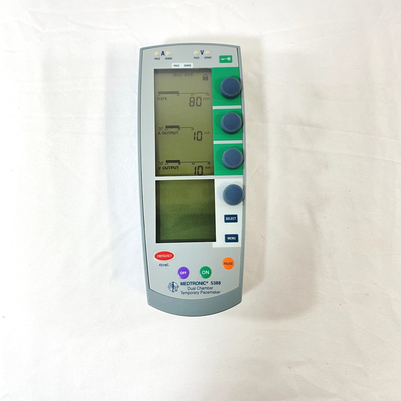 Medtronic 5388 | Dual Chamber External Pacemaker Temporary - Battery Powered