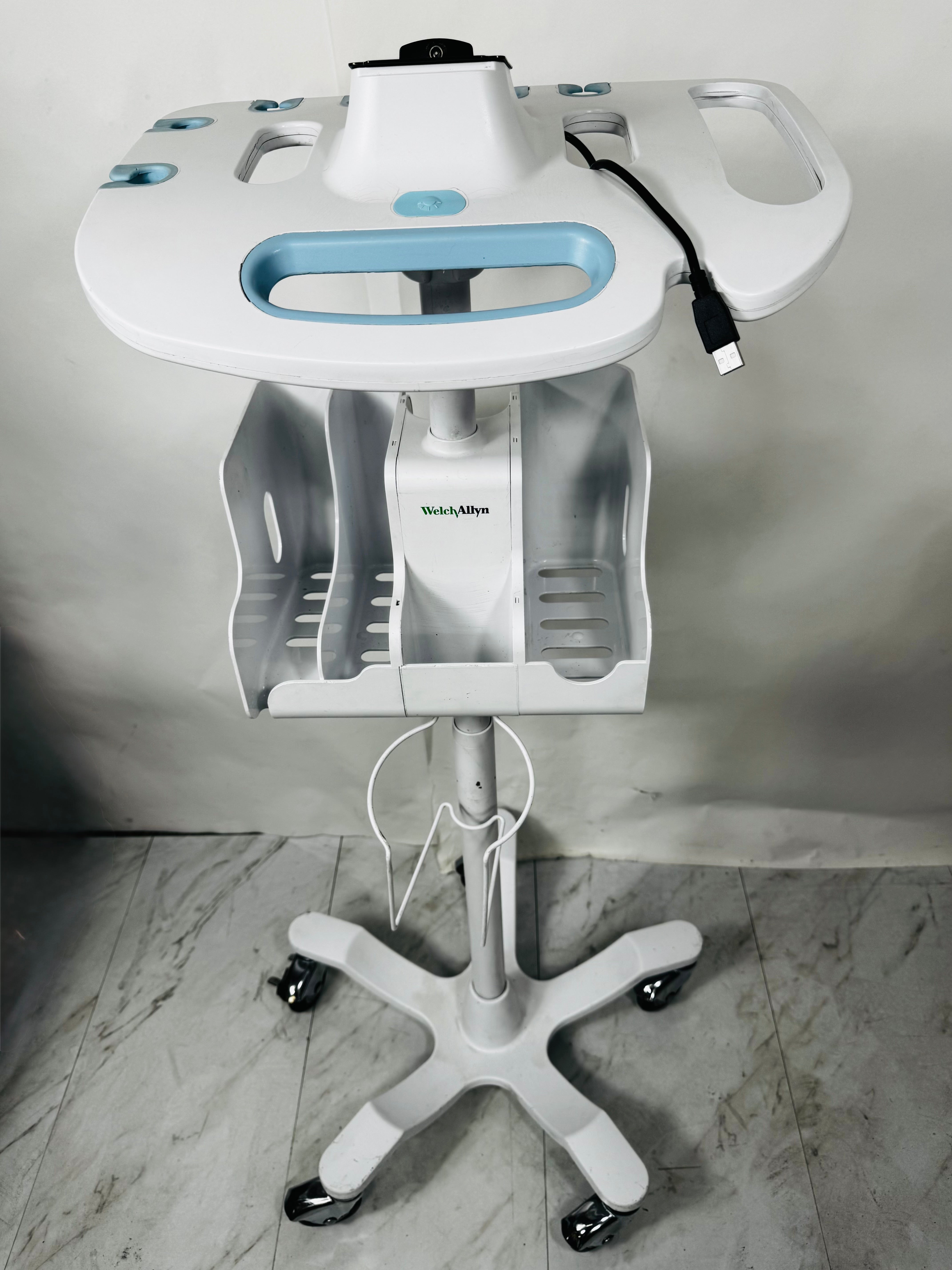 Welch Allyn 4800-60 | Connex 6000 Series Mobile Stand with Storage Bin
