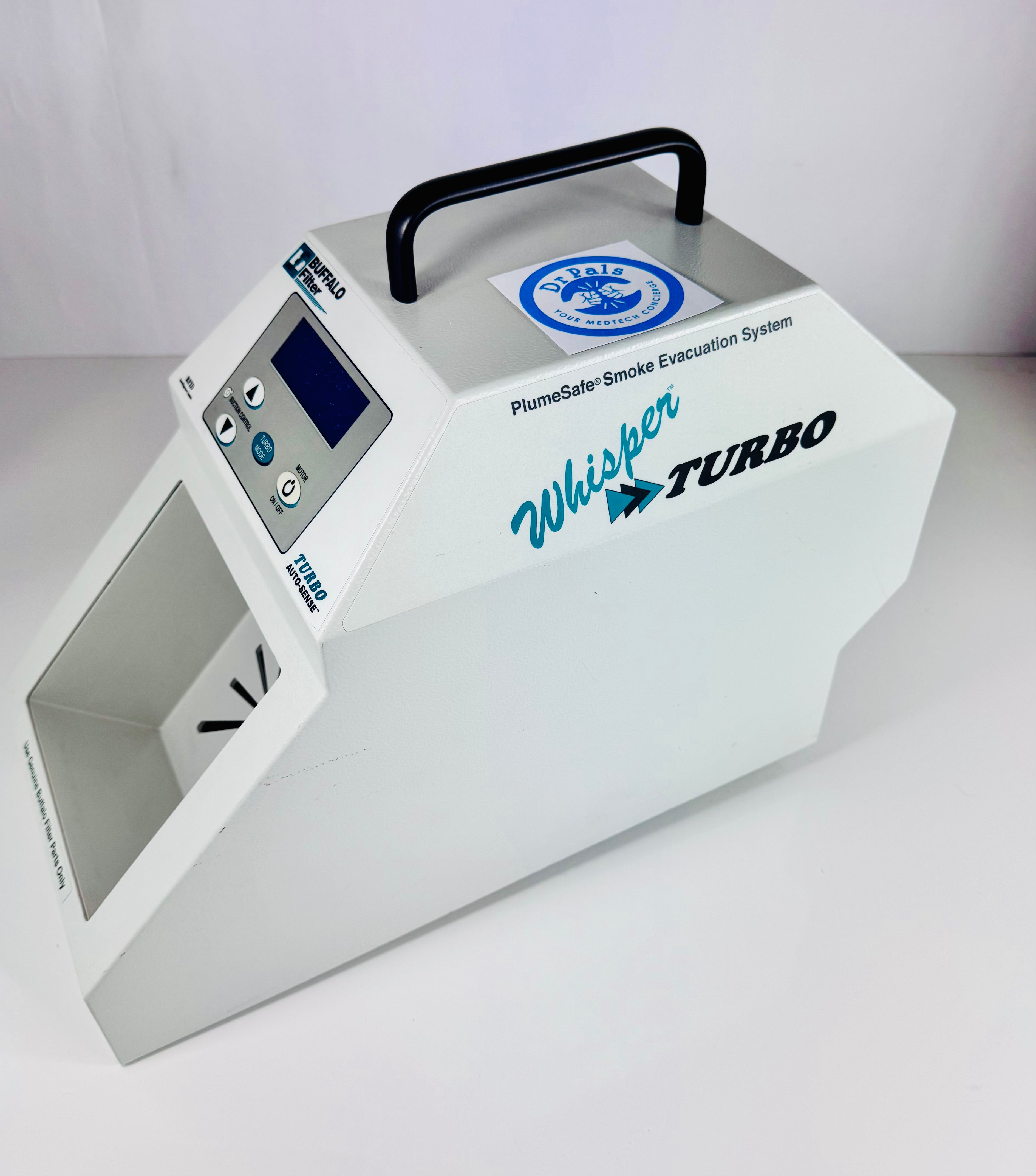 Buffalo Filter PSWTURBO AS | PlumeSafe Turbo Smoke Evacuation System – Advanced Surgical Smoke Filtration