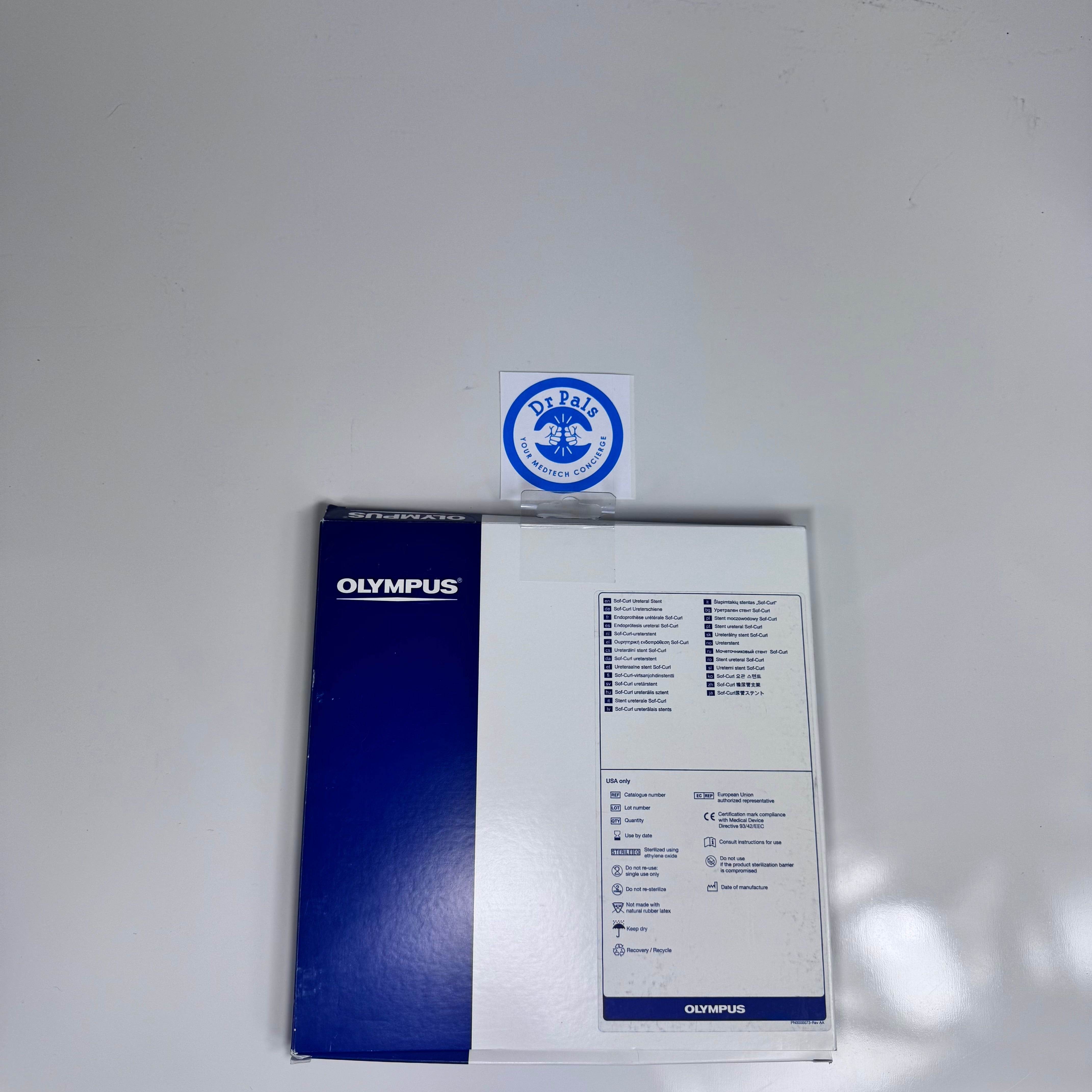 Olympus SSC8524 | Sof-Curl Ureteral Stent, 8.5 Fr x 24 cm OUT OF DATE