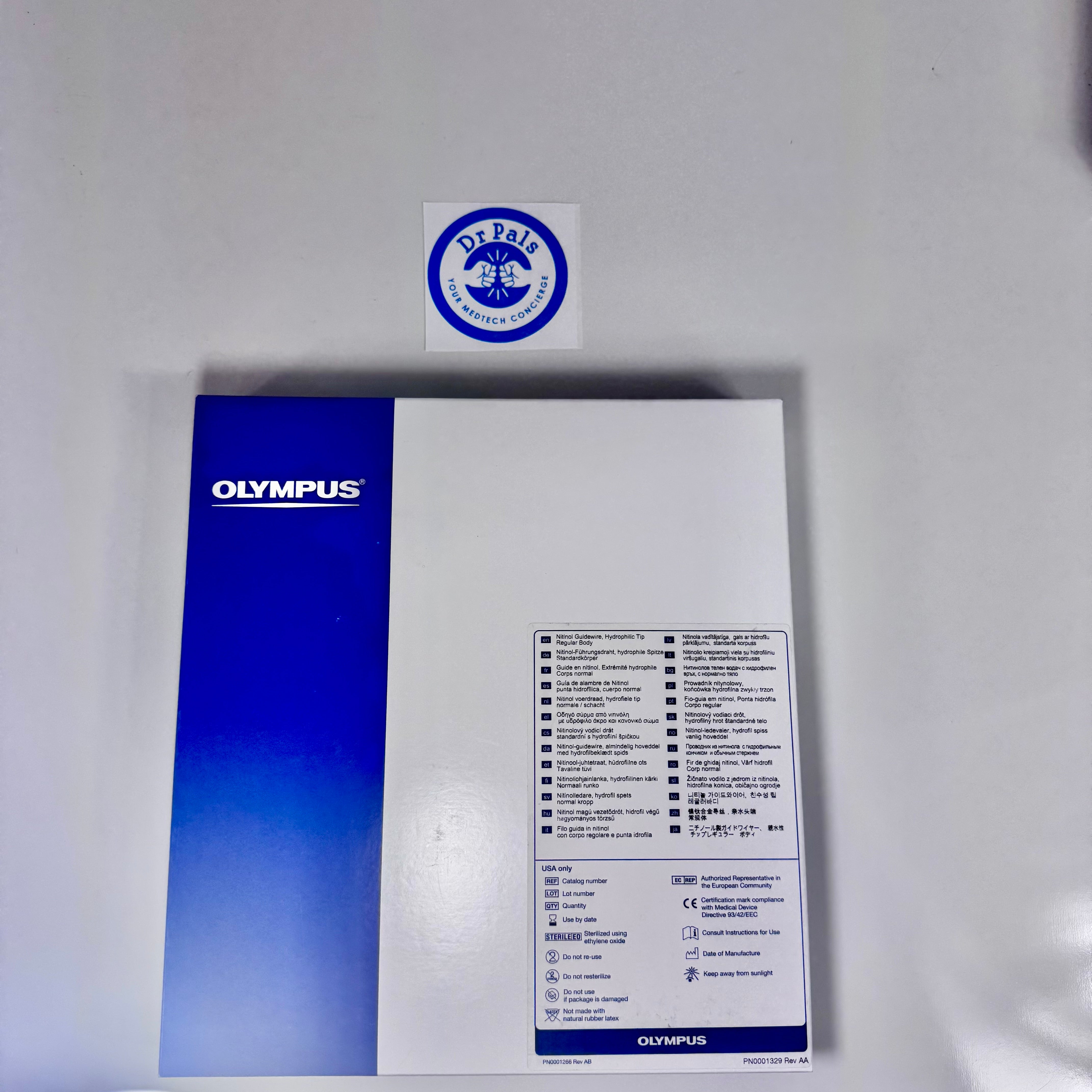 Olympus GWH3505RA | UltraTrack Hybrid Guidewire 0.035 Angled Tip 5/Box In Date