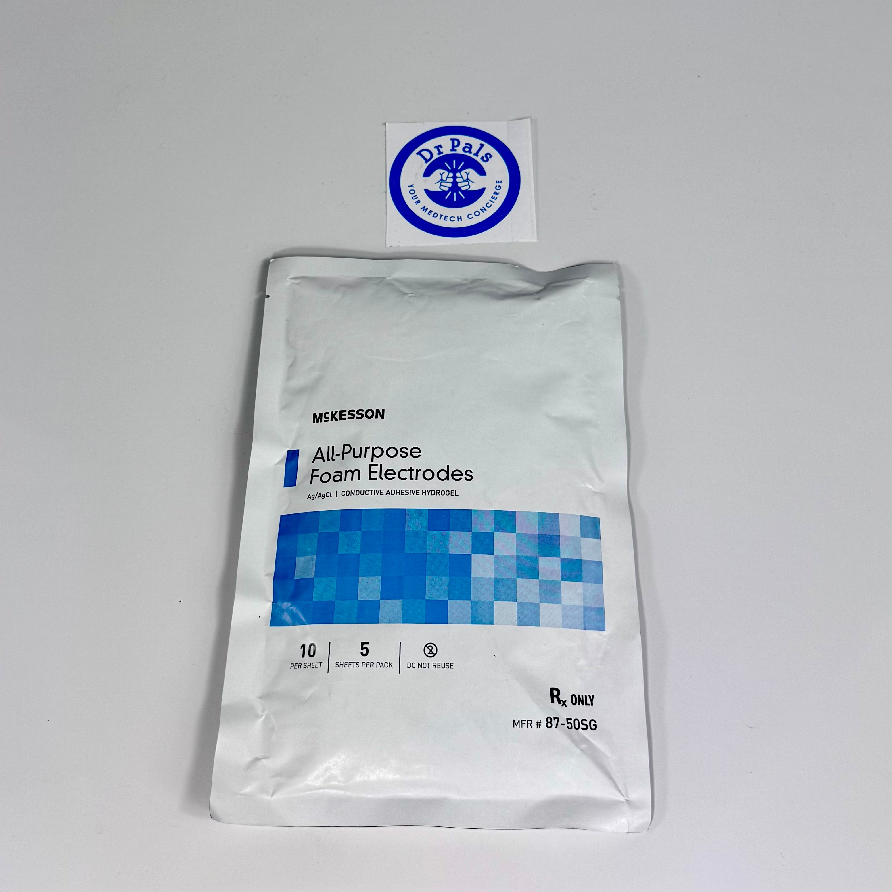 McKesson 87-50SG | All Purpose Foam Electrodes 2/Box