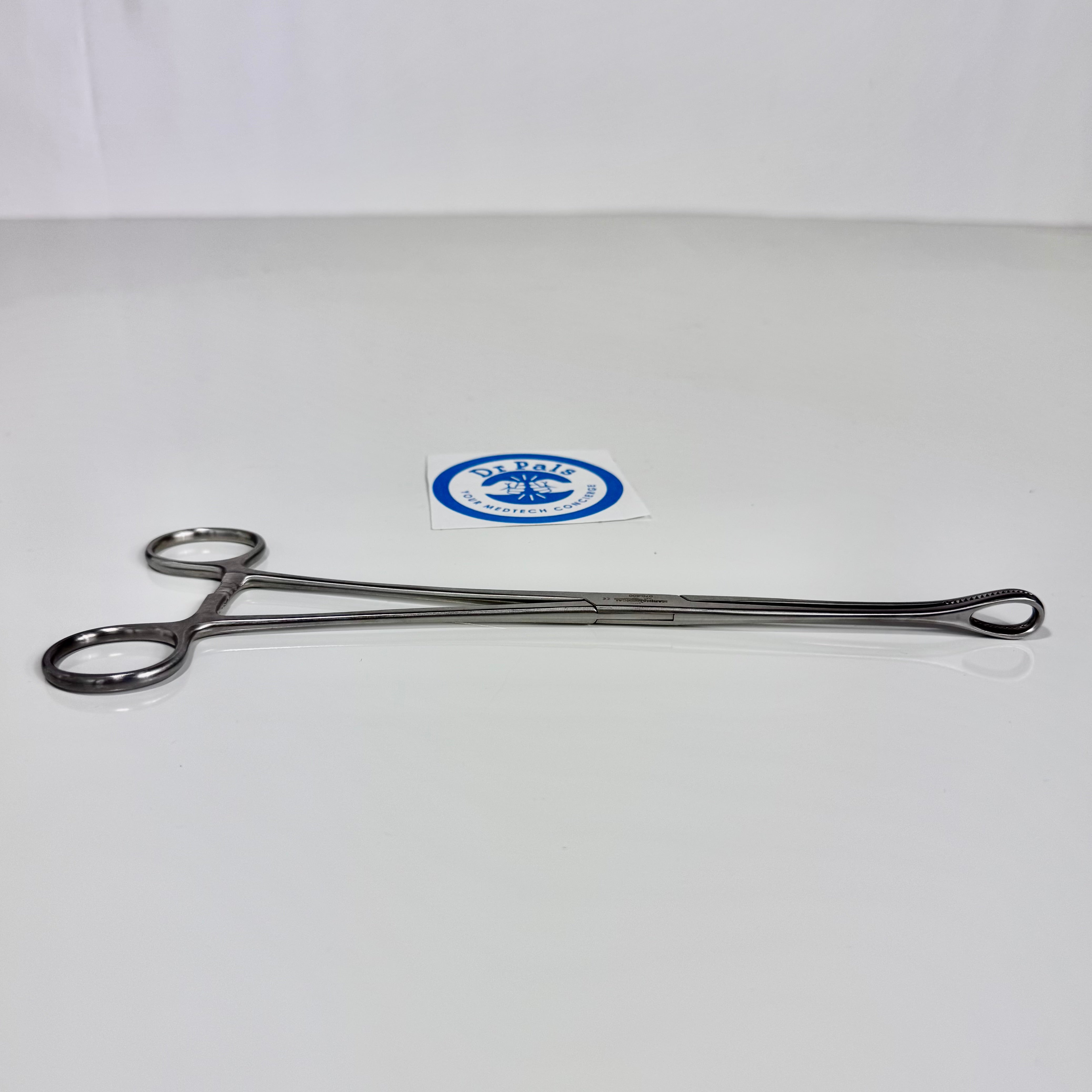 Marina Medical 070-600 | Foerster Sponge Forceps, Straight, Serrated, 25 cm
