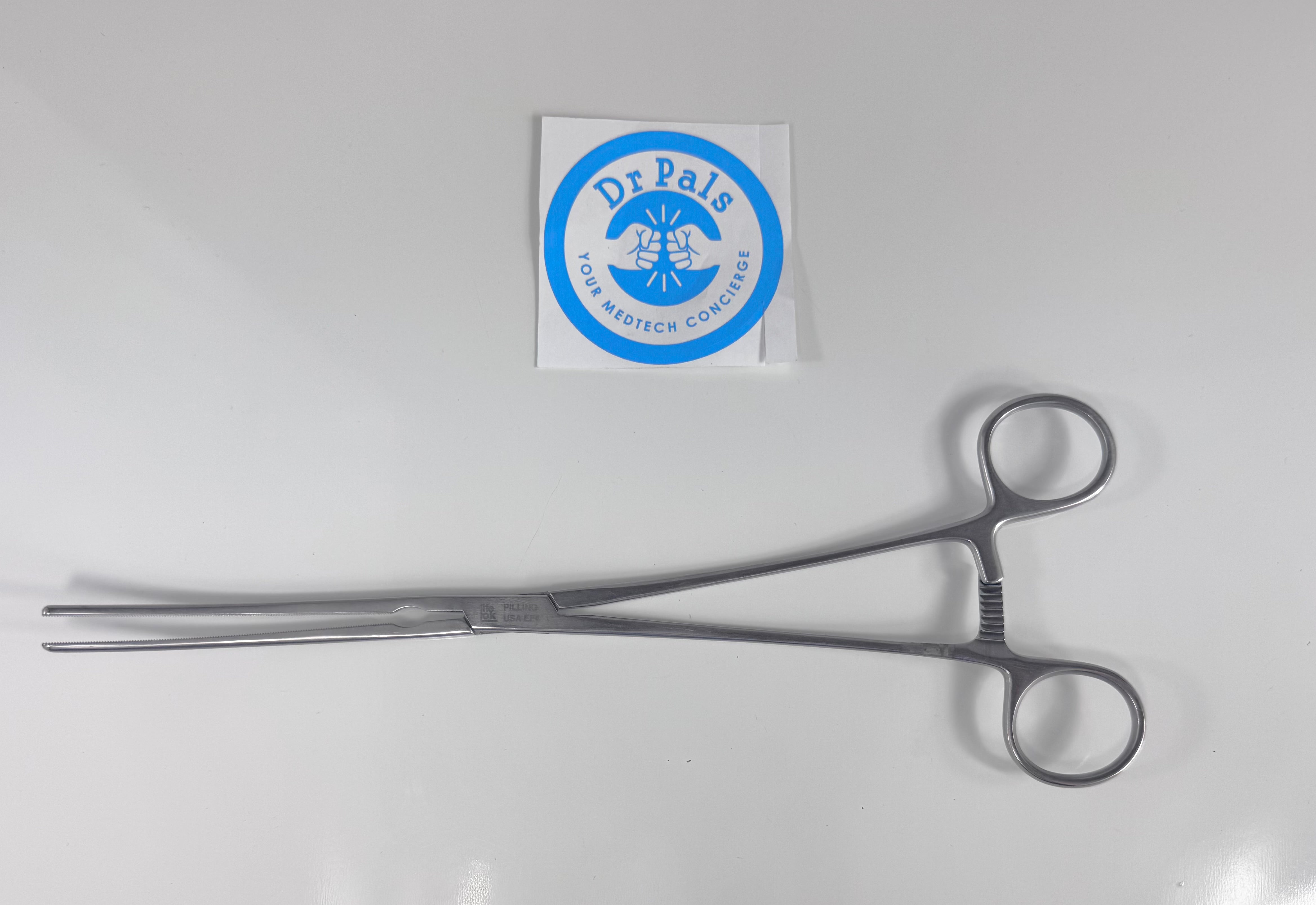 Pilling 35-3602 | 10" Artery Clamp DeBakey Aneurysm Aorta Clamp