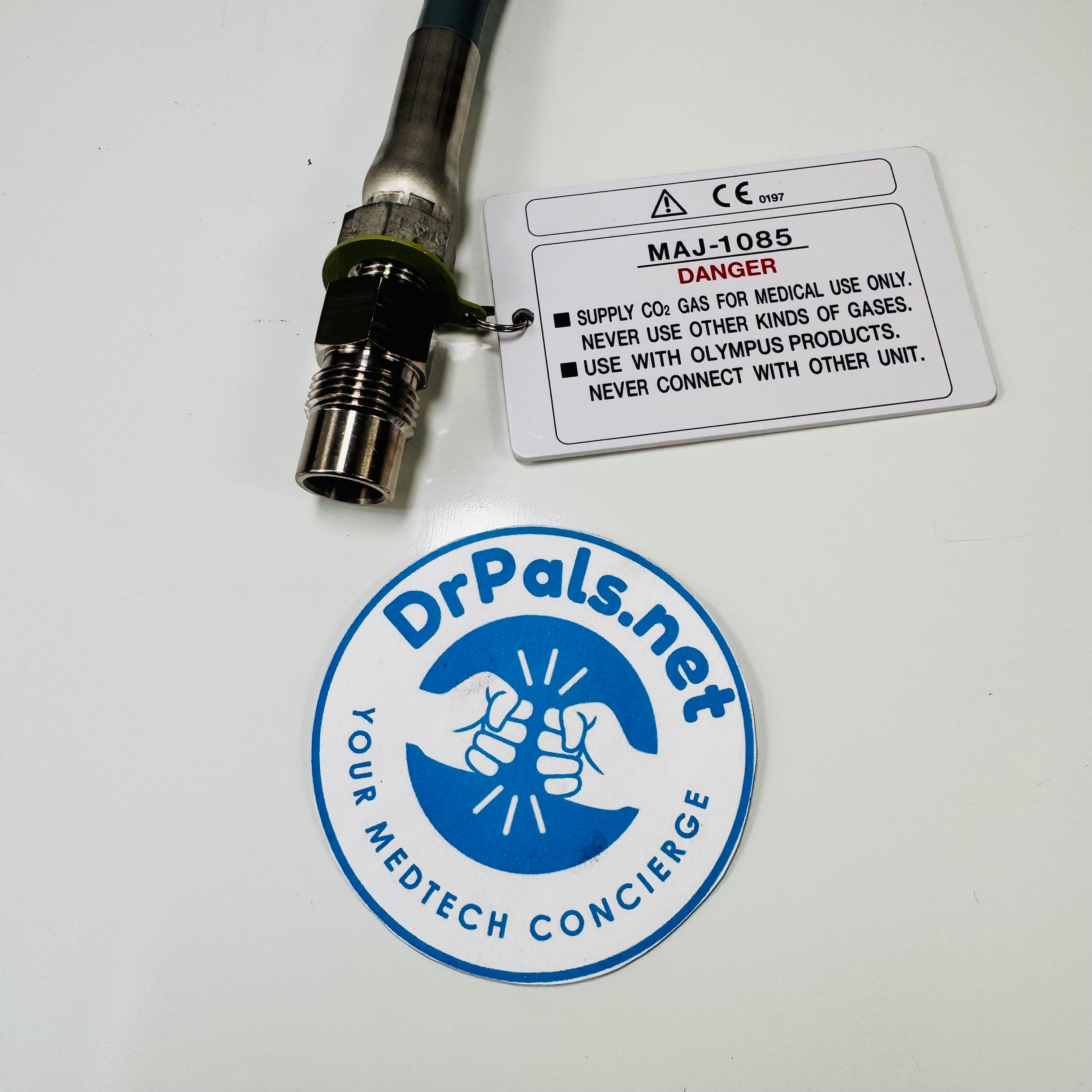 Olympus MAJ-1085 | DISS Medical Gas Pipeline Adapter for CO2 Insufflation