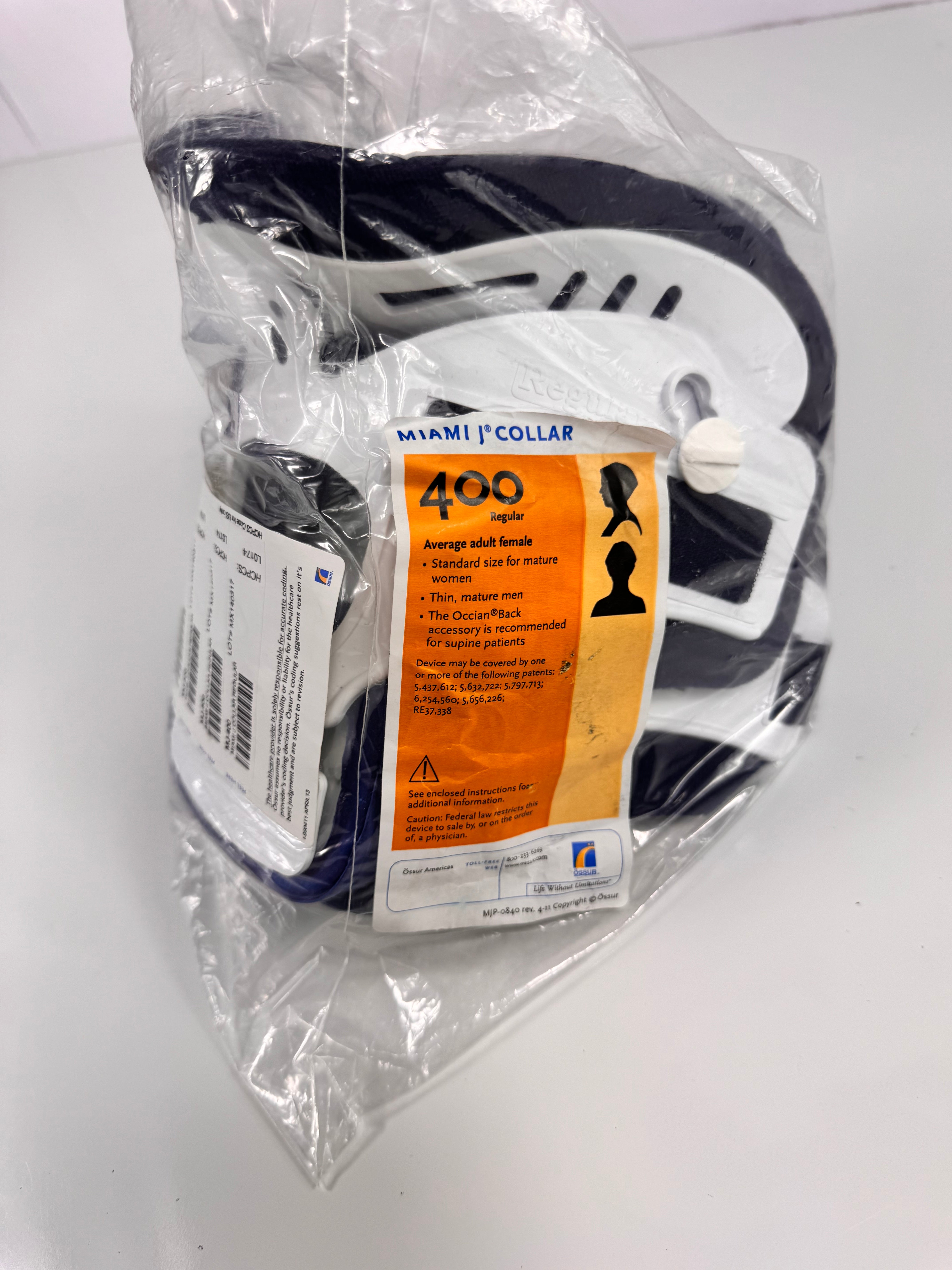 Miami J MJ-400 | Cervical Collar Regular