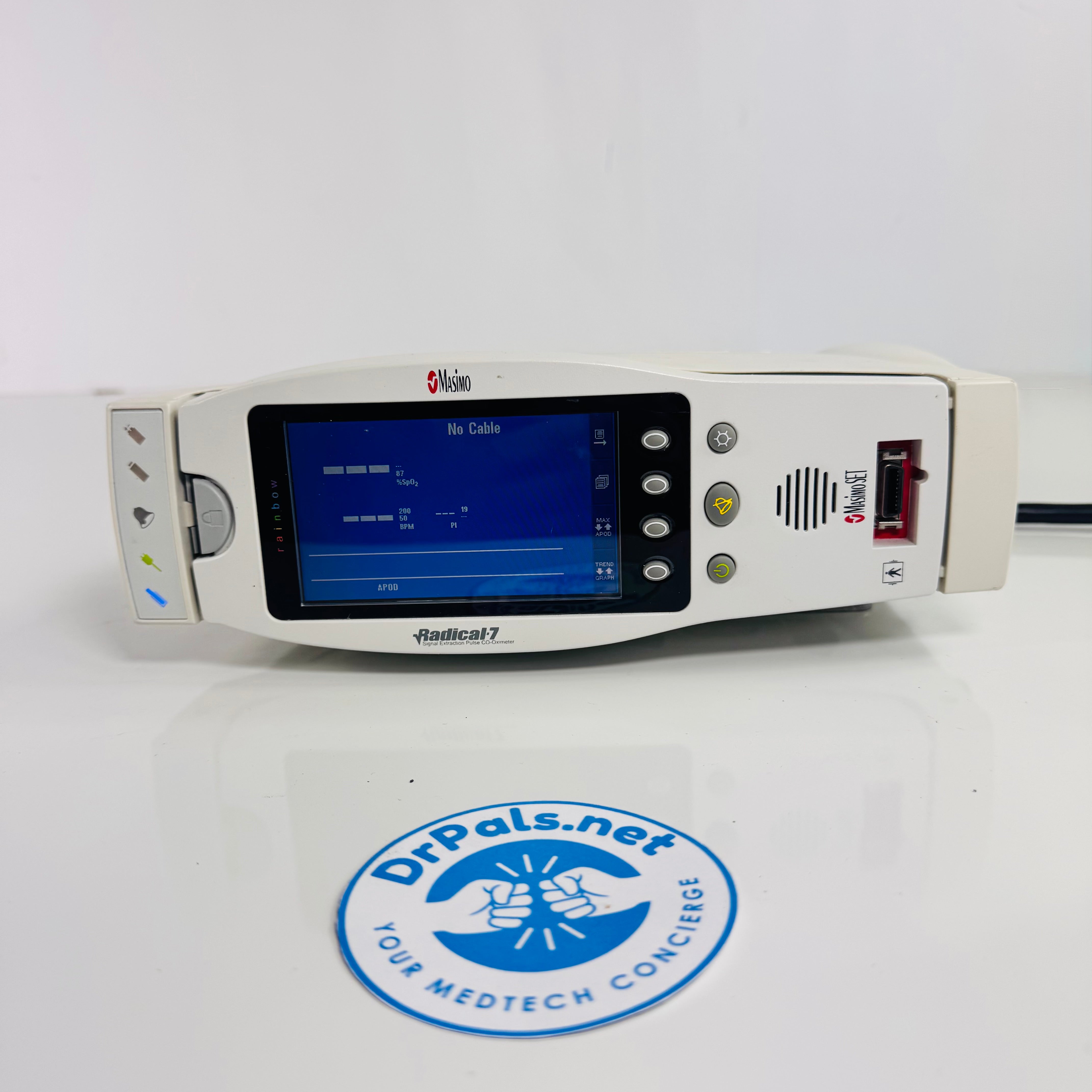 Masimo Radical-7 | Rainbow Pulse CO-Oximeter