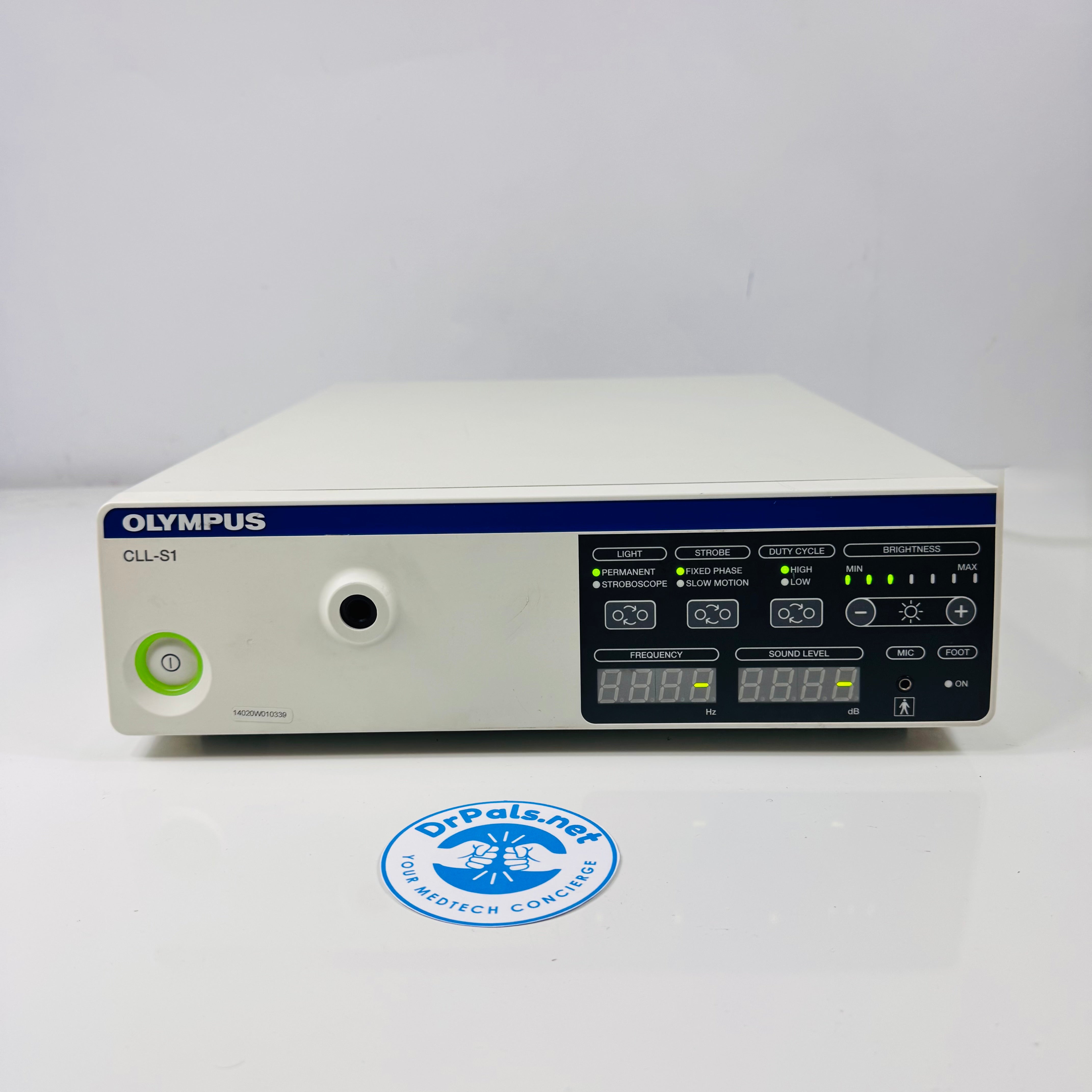Olympus CLL-S1 and WA97013A | StrobeLED Light Source with Throat Microphone
