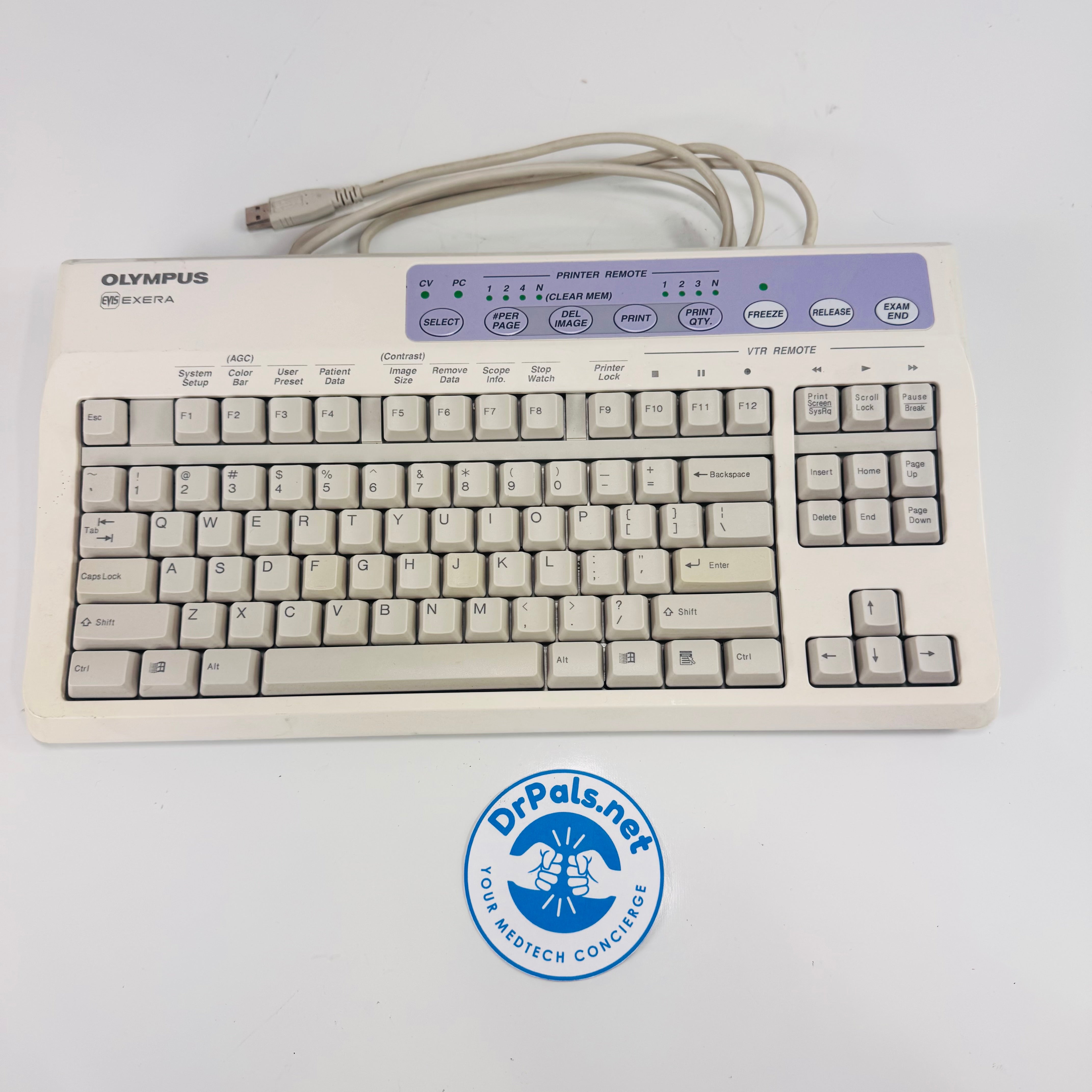 Olympus MAJ-845 | Keyboard for CV-160 EVIS EXERA Video Processor