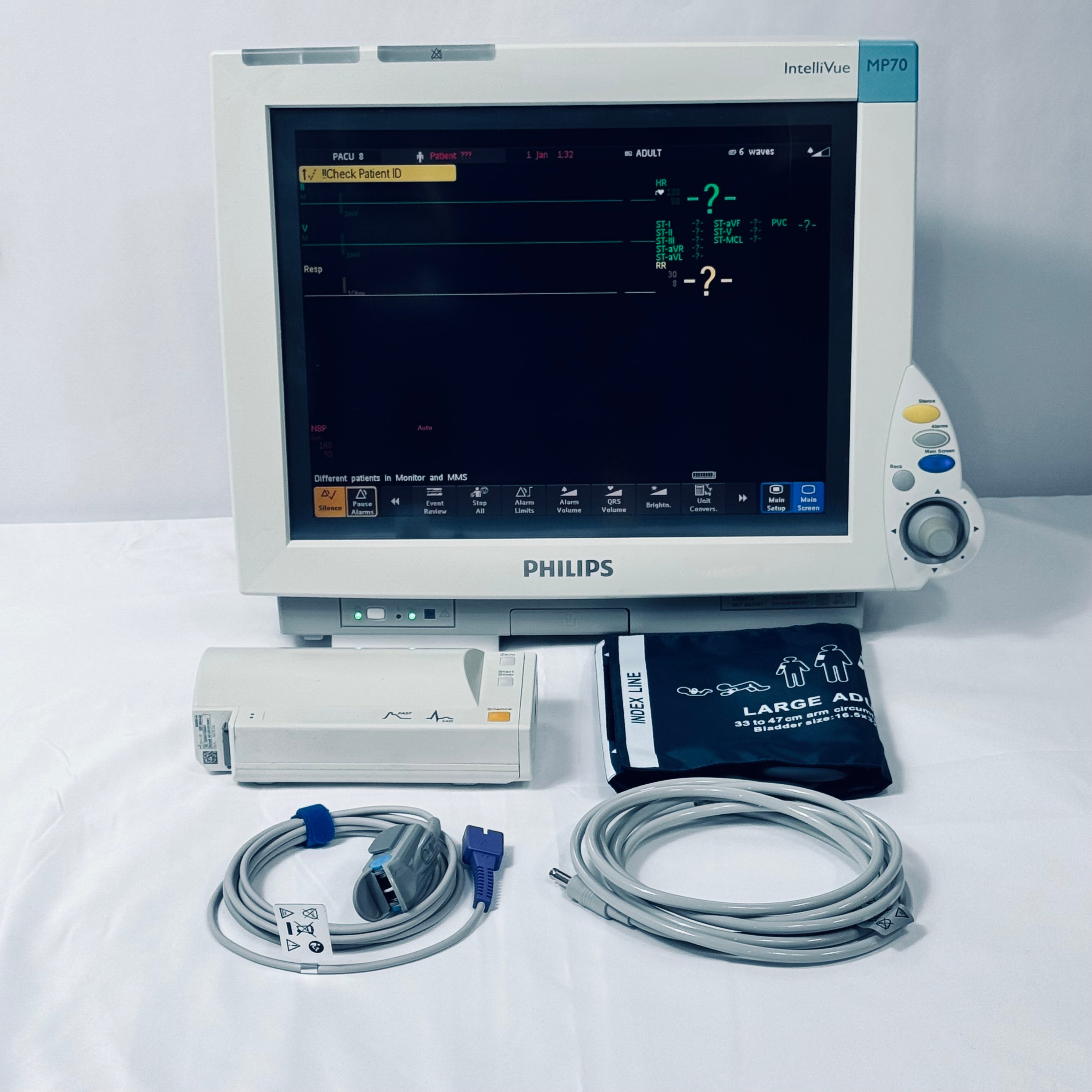 Philips IntelliVue MP70 | Patient Monitor M8007A - Masimo