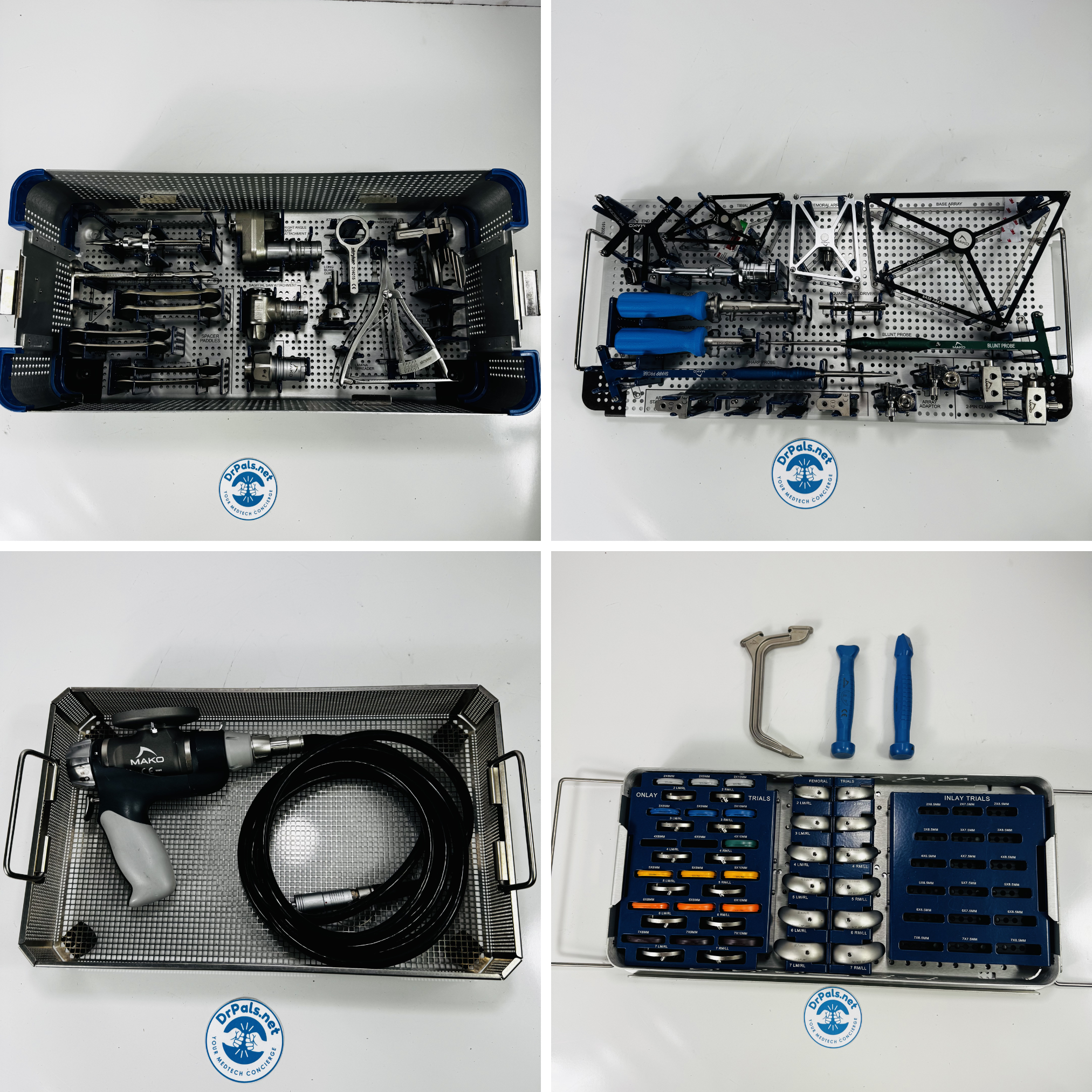 Stryker Mako PKA Instrument Set 2 - Partial (Uni) Knee Arthroplasty