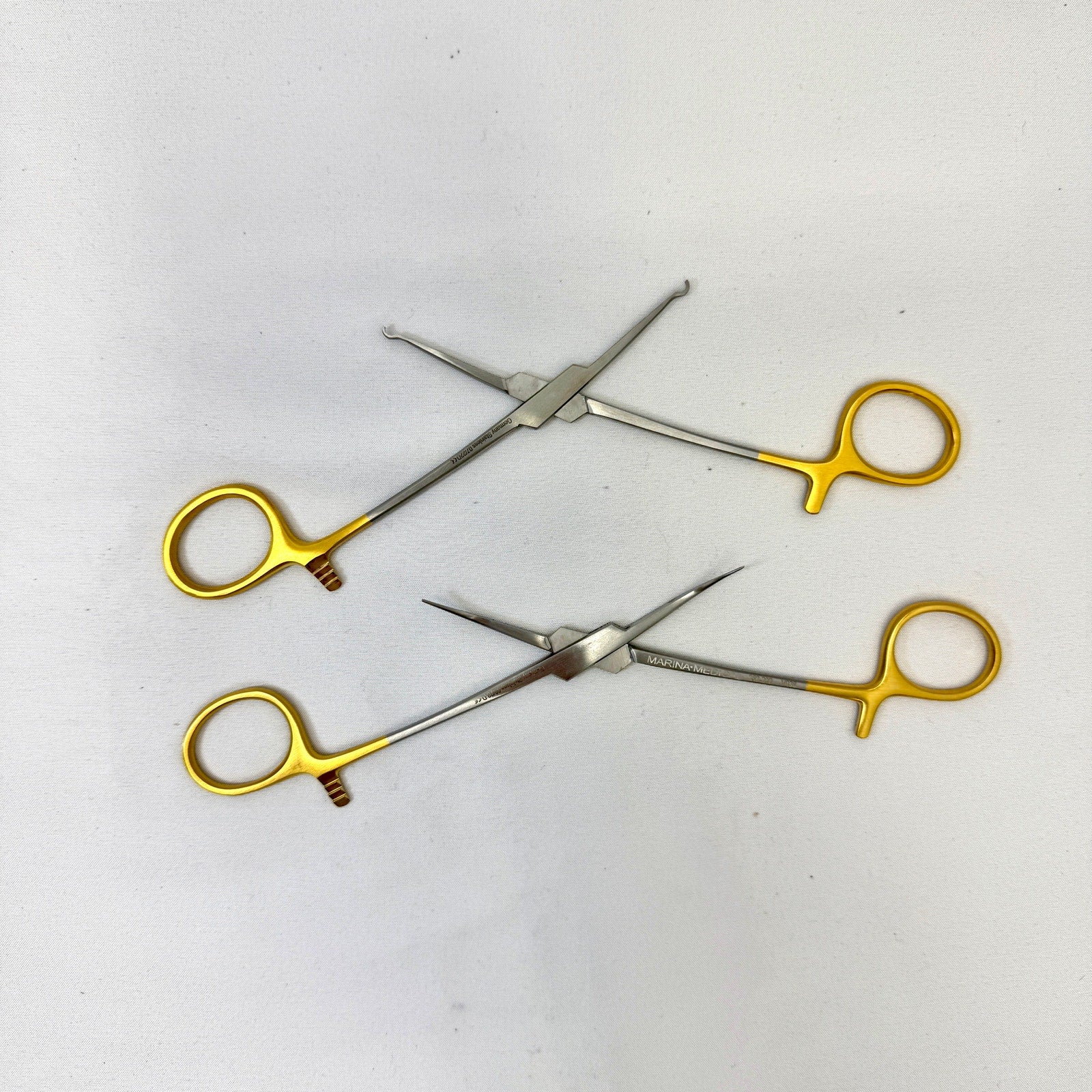 New Vasectomy Instruments Set Ring Clamps and Dissector - German Made