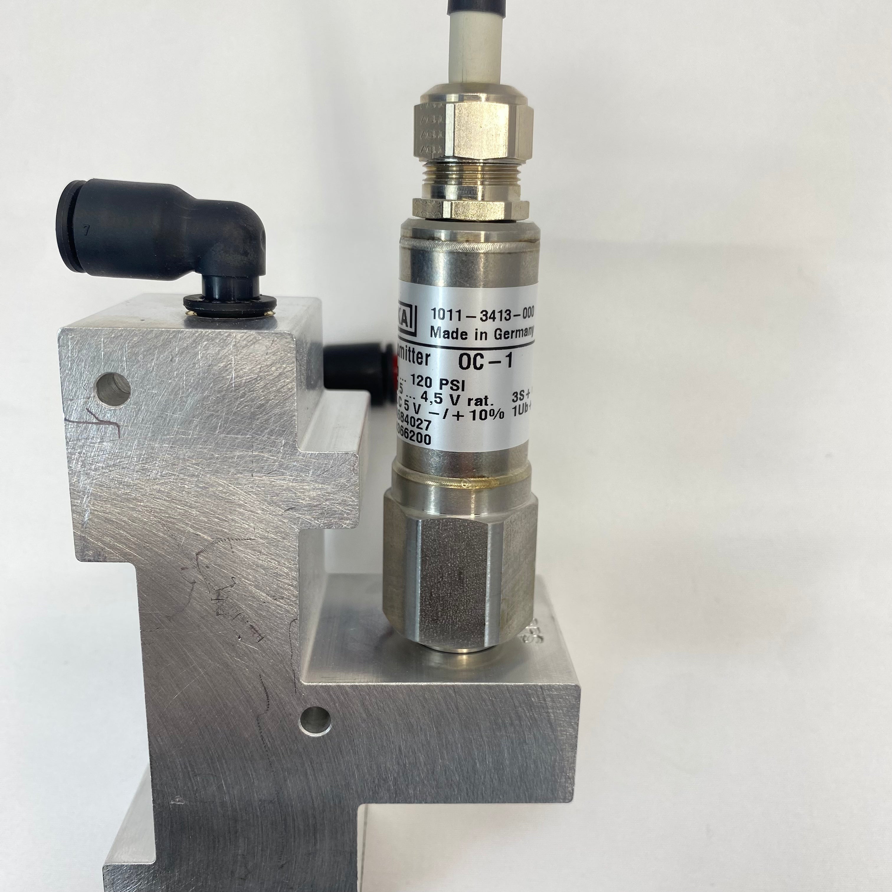 GE Datex-Ohmeda Transducer Short Cable 1011-3413-000 AIR- Anesthesia Machine Parts