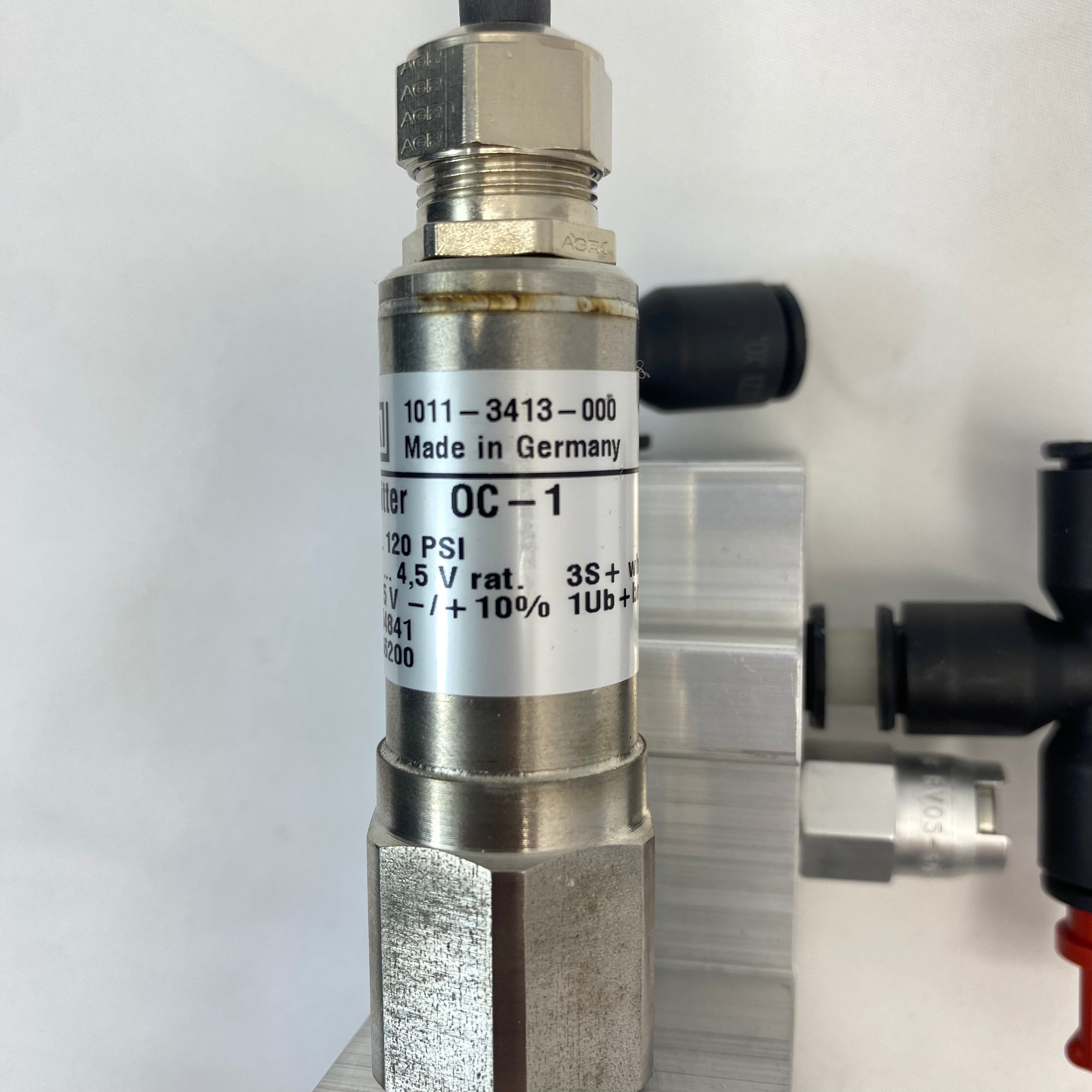 GE Datex-Ohmeda Transducer Short Cable 1011-3413-000 AIR- Anesthesia Machine Parts