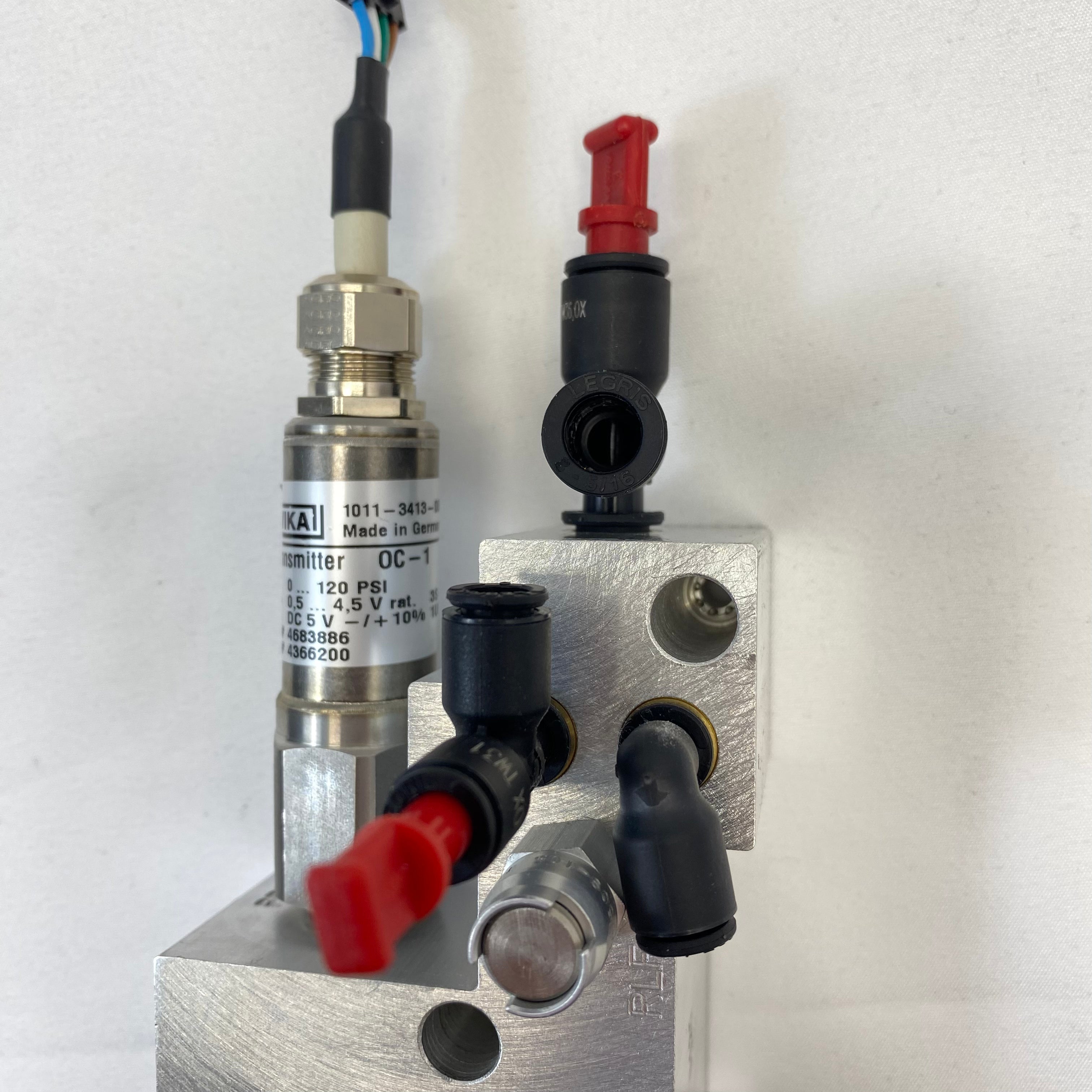 GE Datex-Ohmeda Transducer Short Cable 1011-3413-000 AIR- Anesthesia Machine Parts