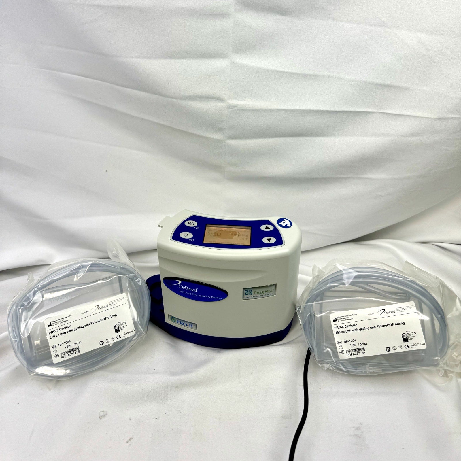 DeRoyal Prospera 2 NP-2000 | New Negative Pressure Wound Therapy - Aspiration Pump