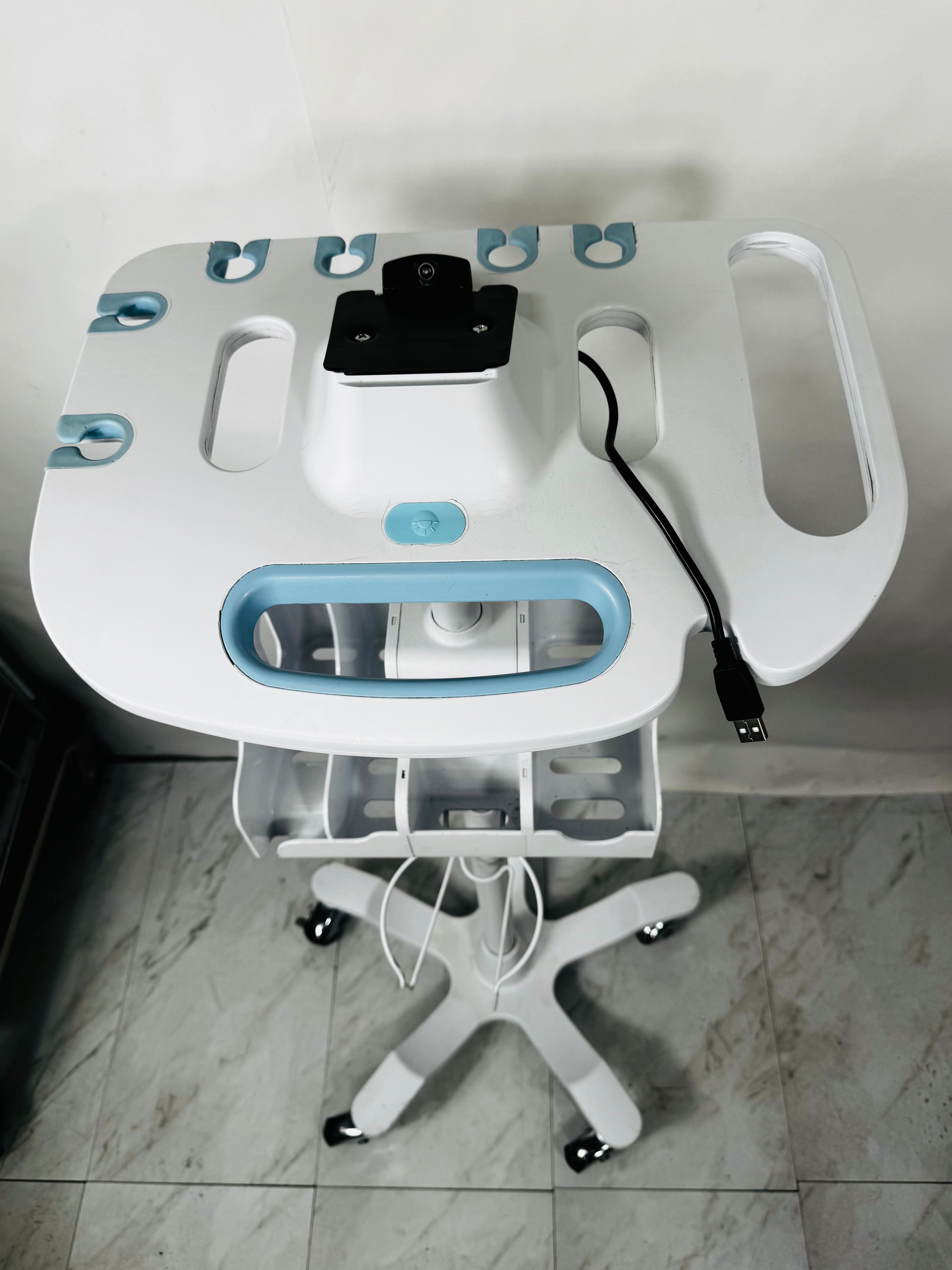 Welch Allyn 4800-60 | Connex 6000 Series Mobile Stand with Storage Bin