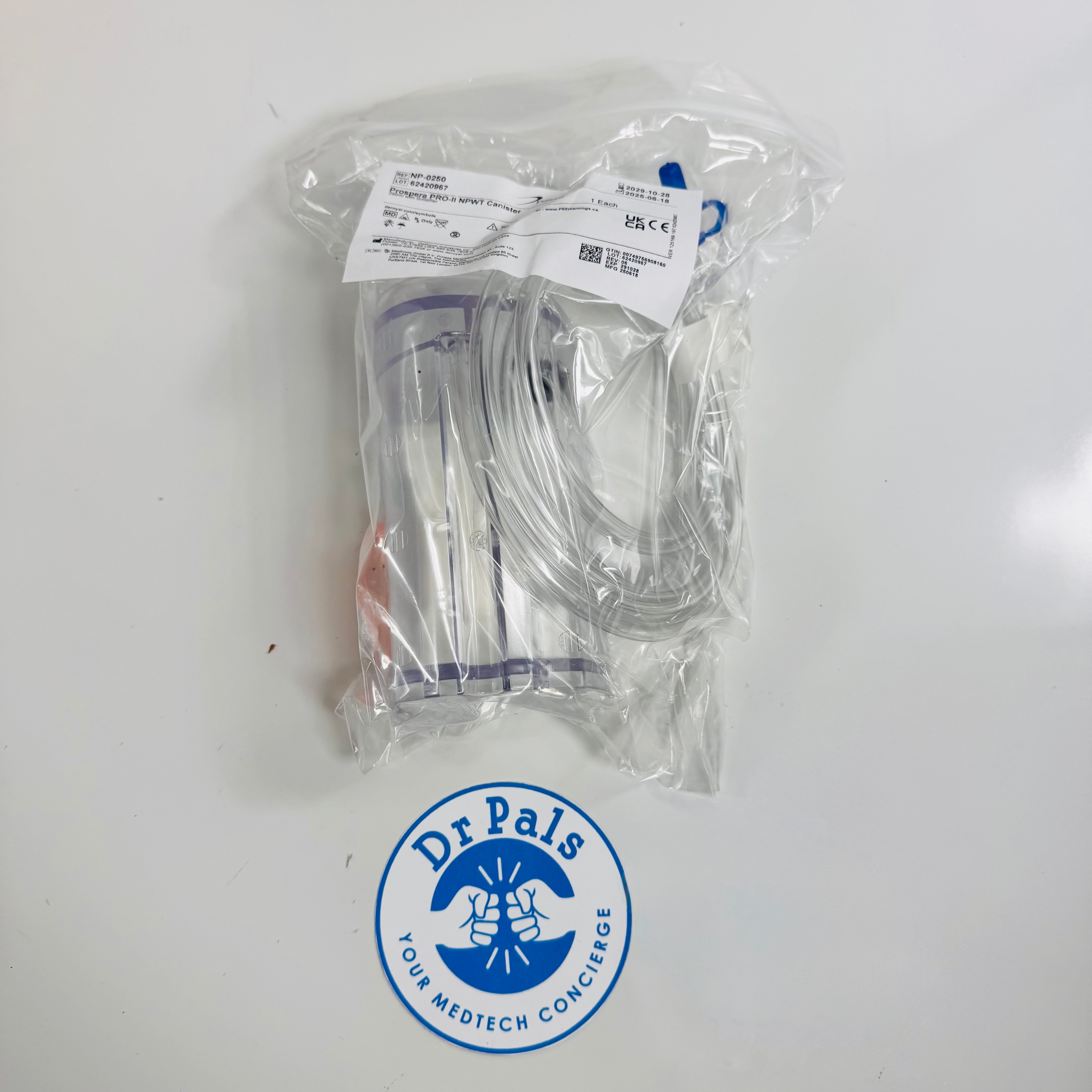 DeRoyal NP-0250 | PRO-II Canister 250cc with Solidifier 10 per Case