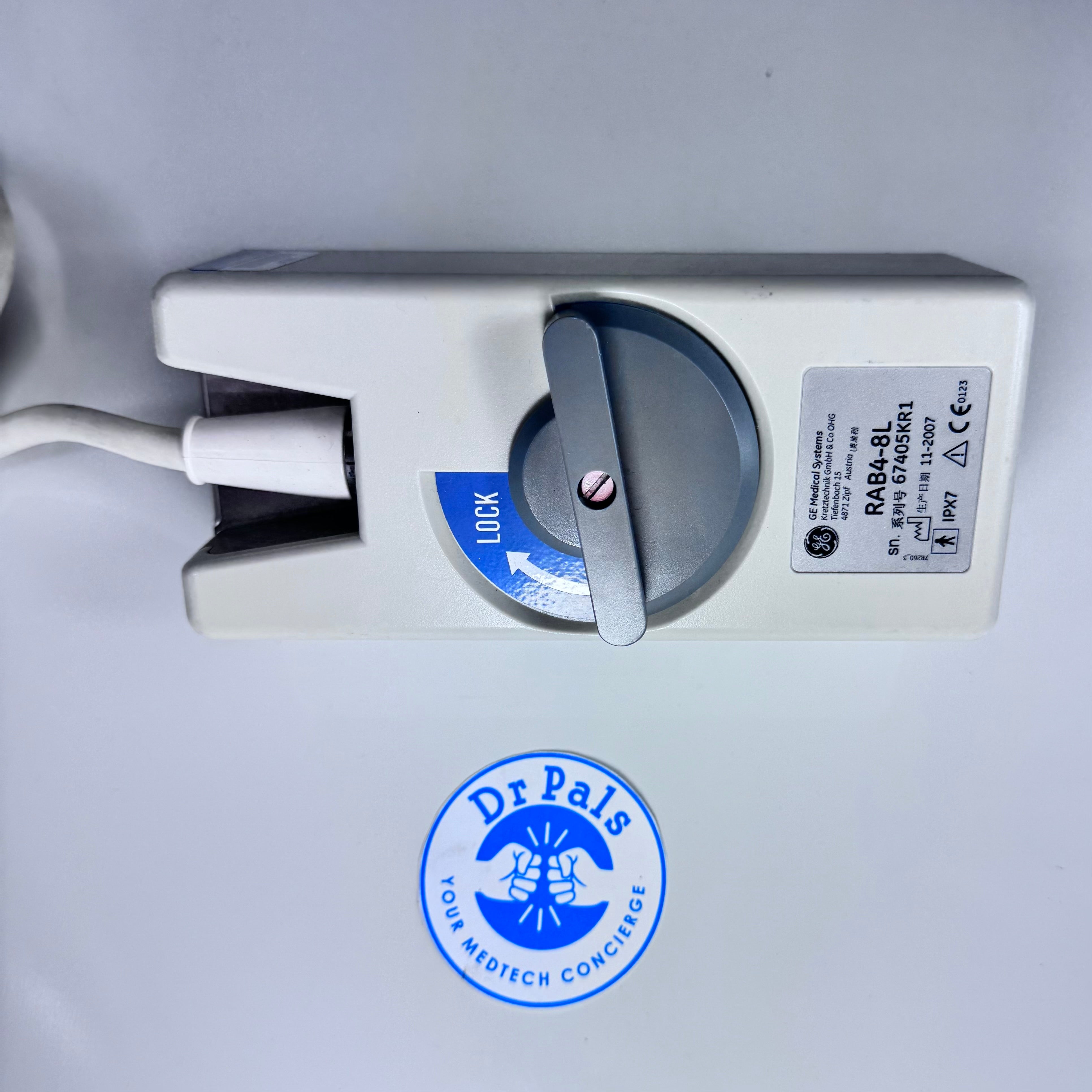 GE RAB4-8L | Ultrasound Transducer 4D Convex Array for OB/GYN and Abdominal Imaging