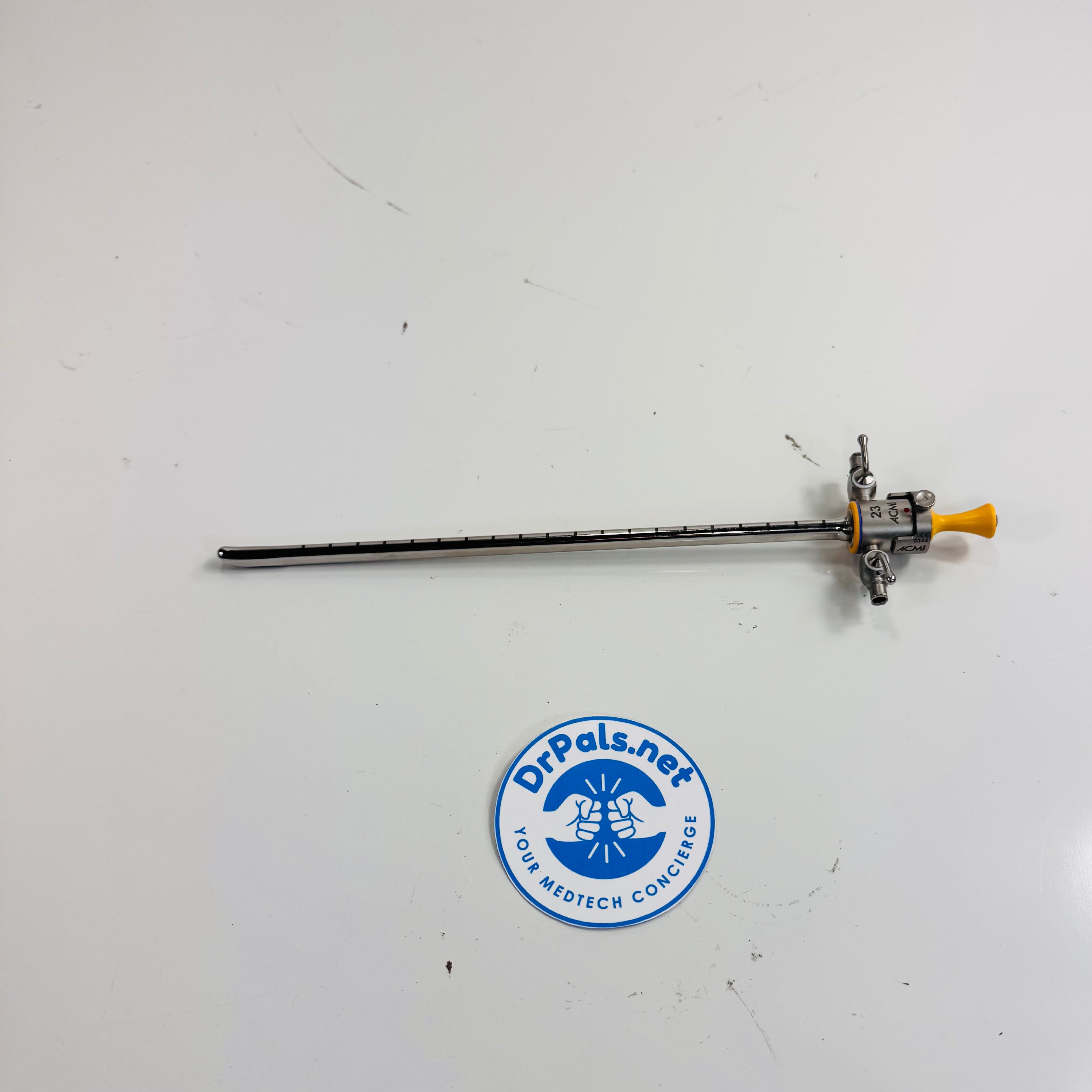 Gyrus ACMI E123-S | 23 Fr Cysto‑Urethroscope Sheath with Obturator