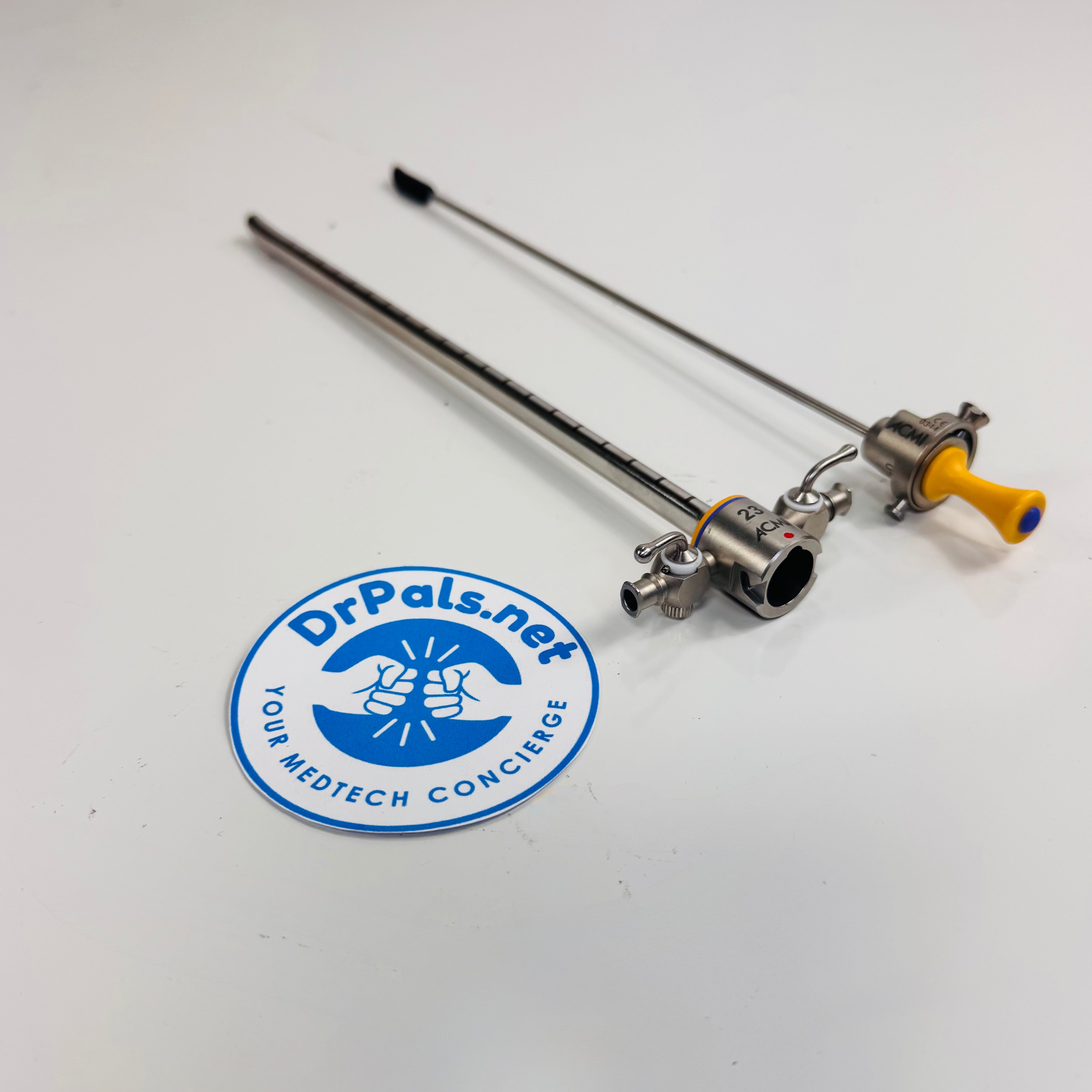 Gyrus ACMI E123-S | 23 Fr Cysto‑Urethroscope Sheath with Obturator