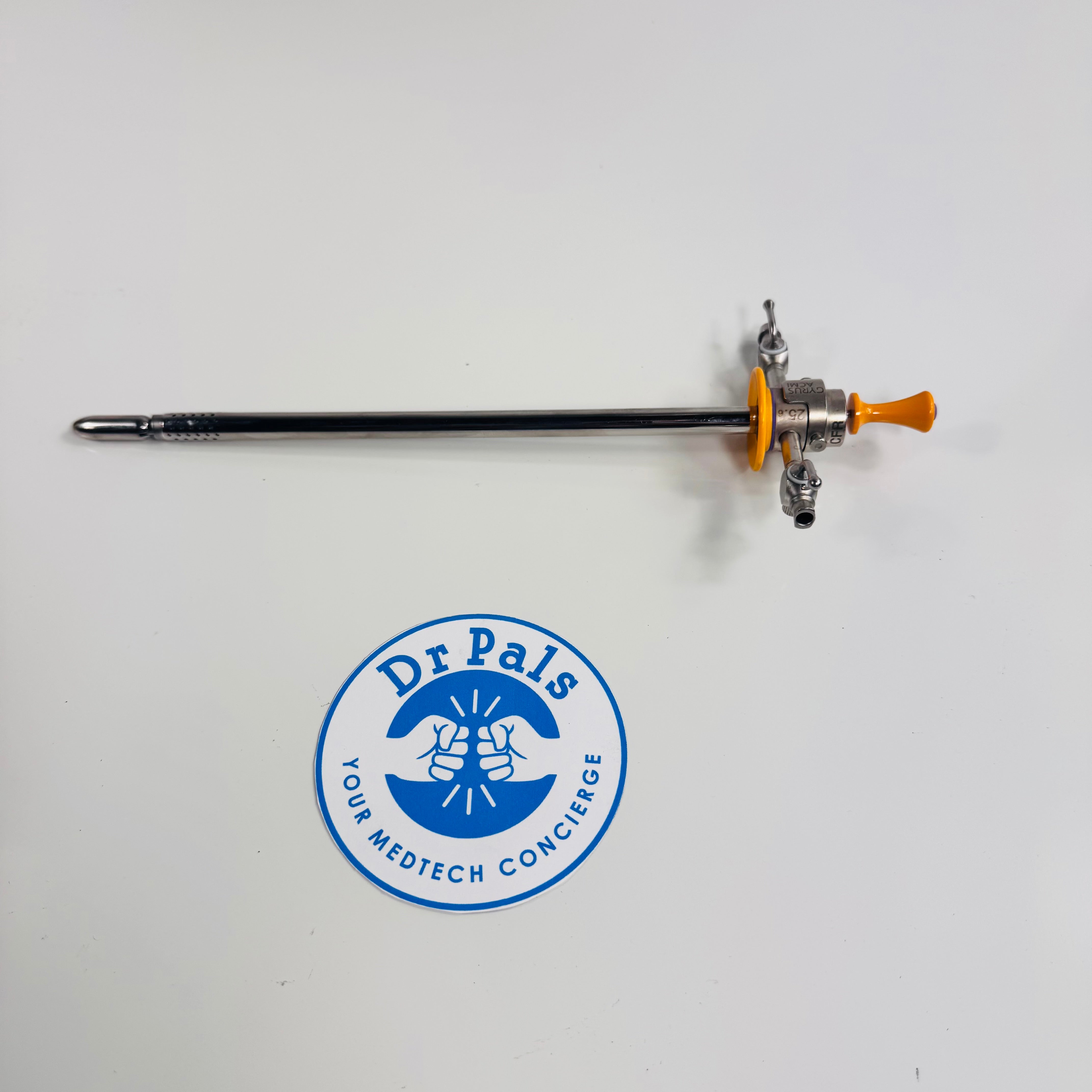 Gyrus ACMI EROS‑CF25 Elite | 25Fr Continuous‑Flow Resectoscope Outer Sheath with Deflecting Obturator