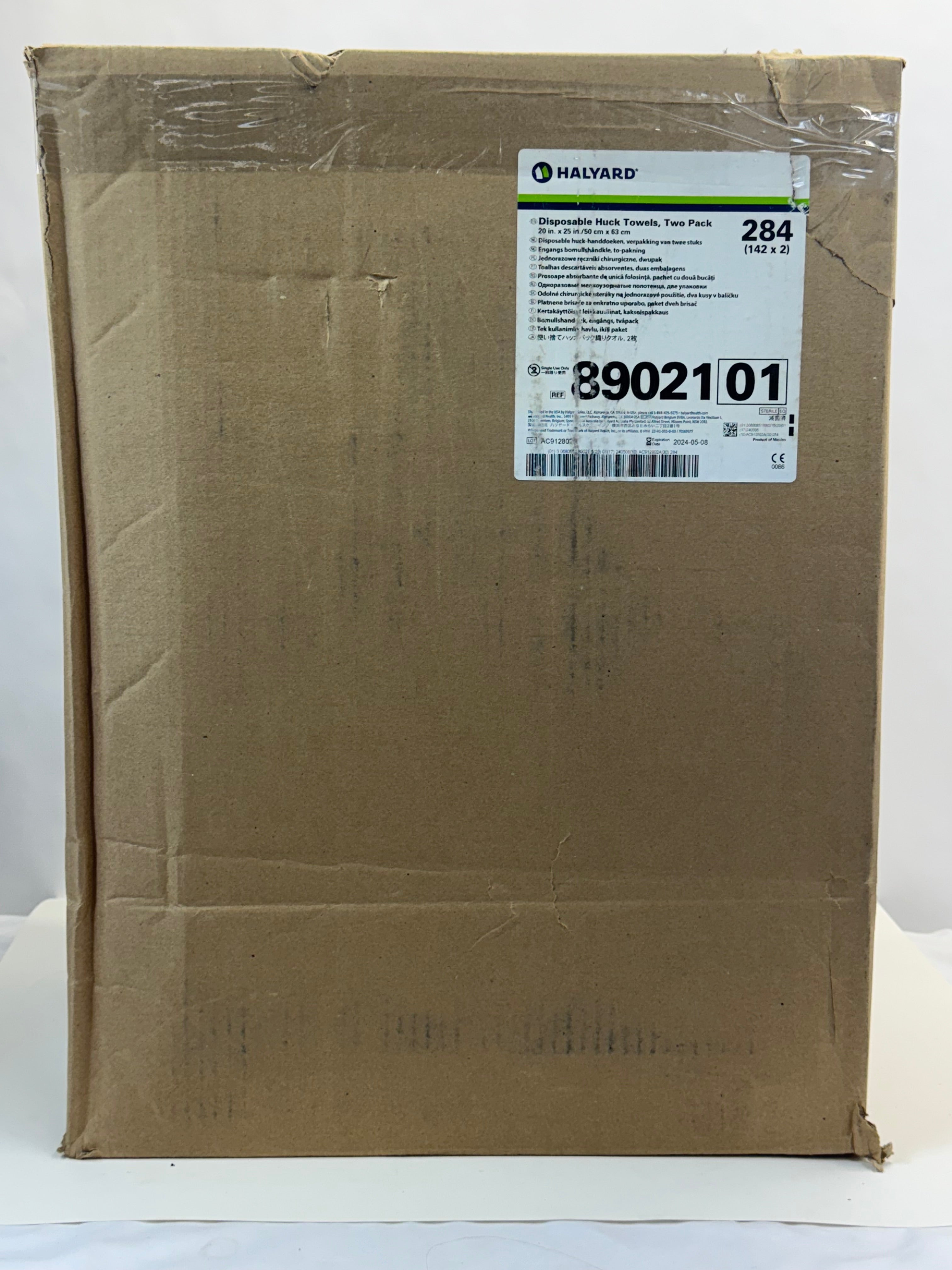 Halyard 8902101 | Sterile Disposable Huck Towels (2 Pack) | OUT OF DATE