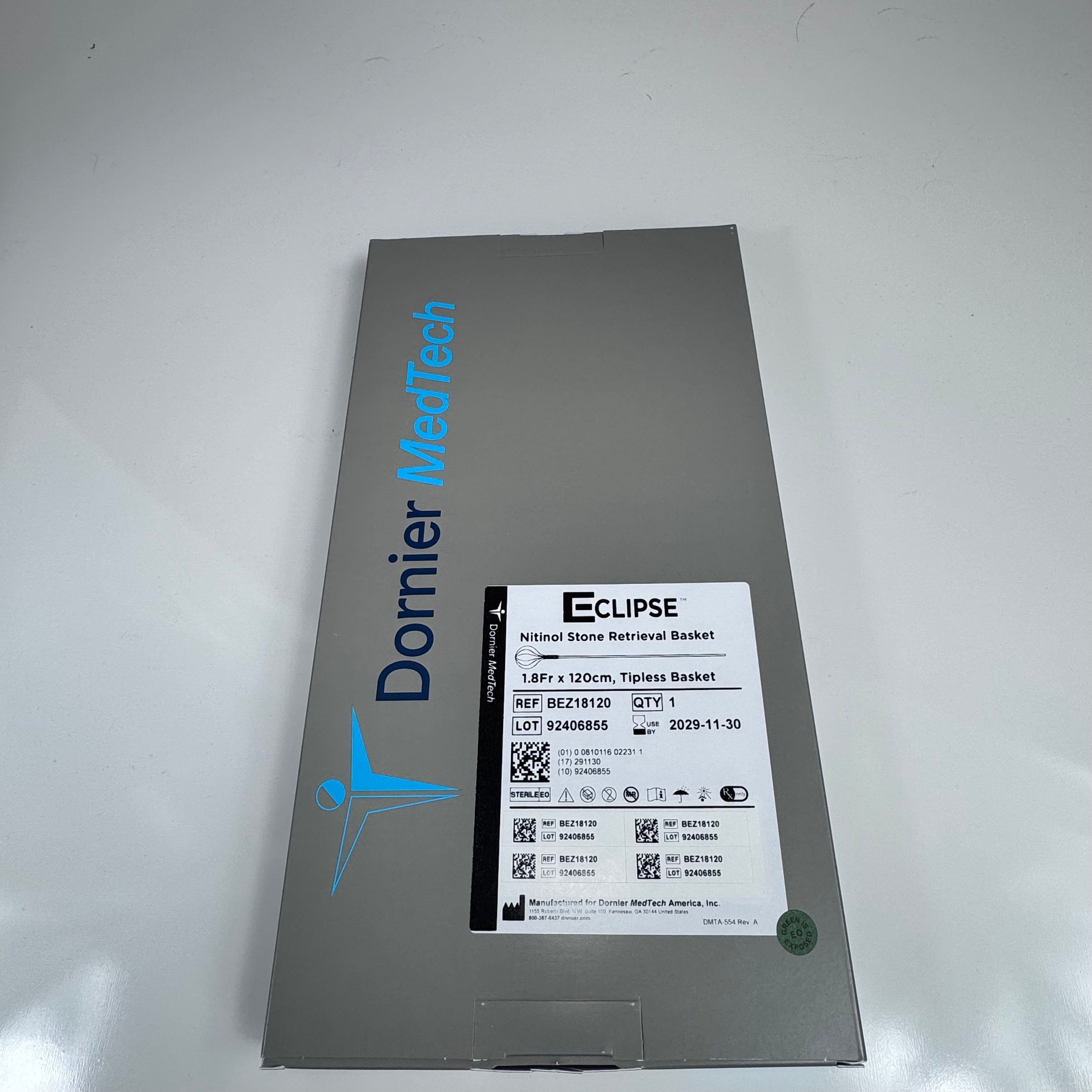 Dornier BEZ18120 | Eclipse Nitinol Stone Retrieval Basket one per Box In Date
