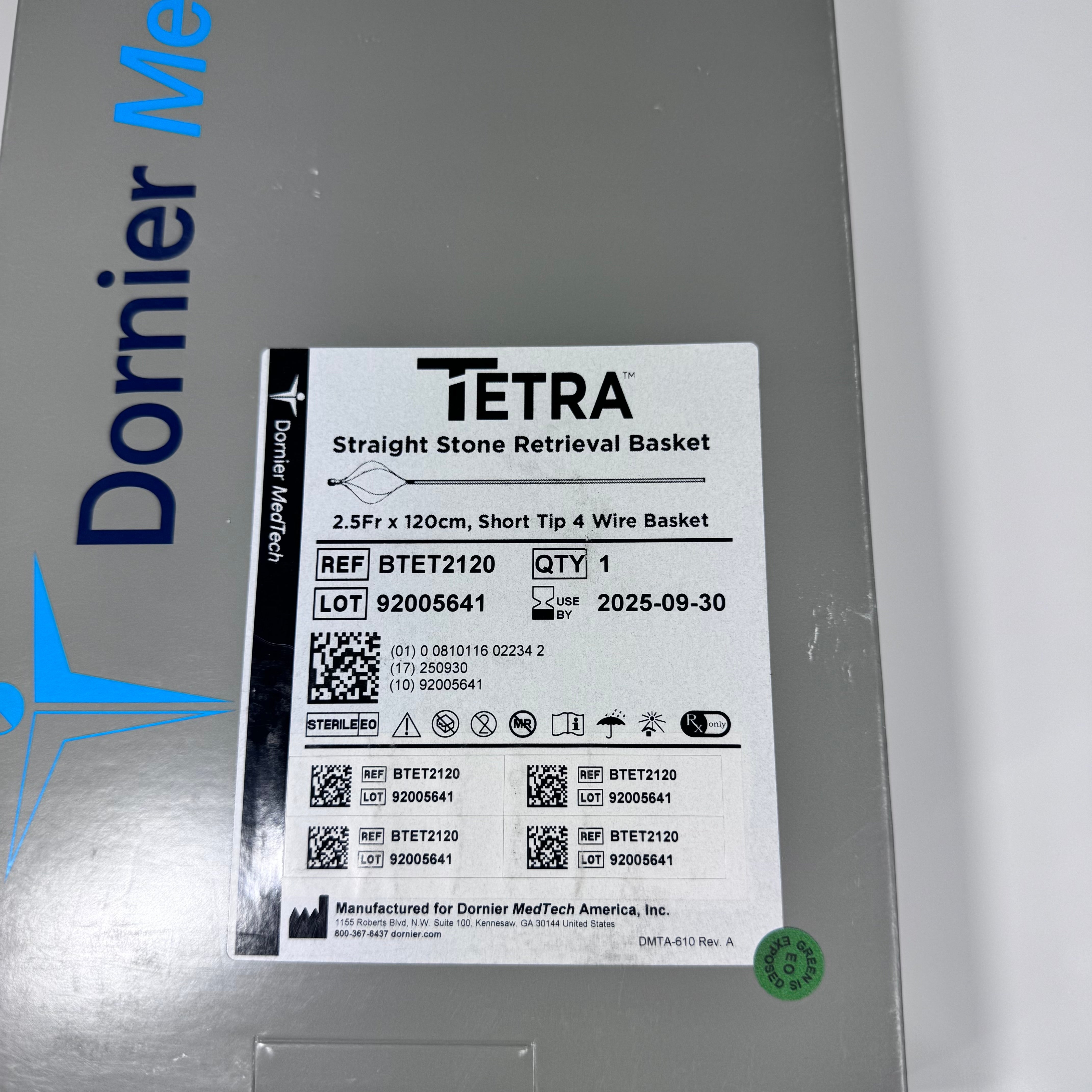 Dornier BTET2120 | Tetre Straight Stone Extractor Basket One in each Box