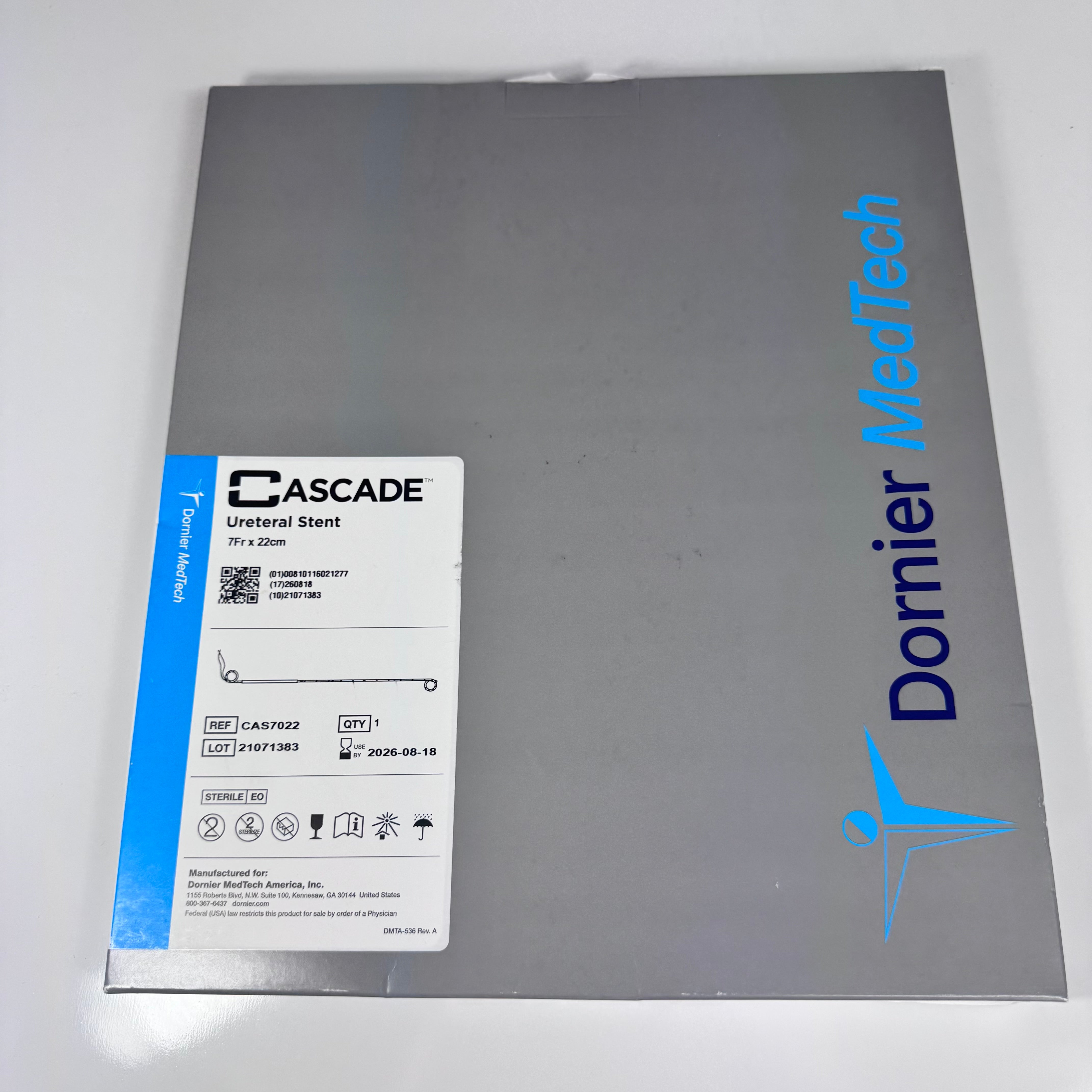 Dornier Cascade CAS7022 | Ureteral Stent One in each box
