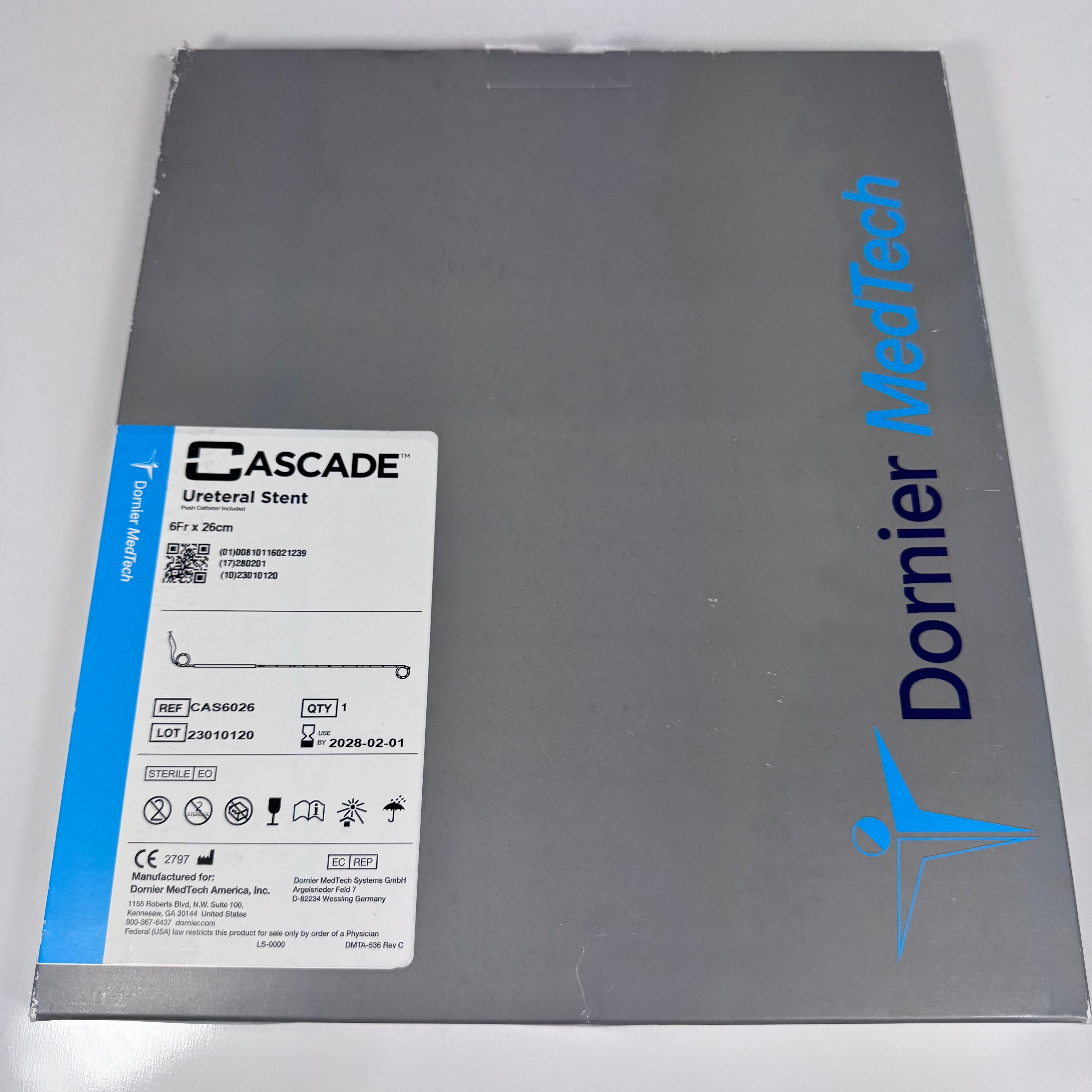 Dornier Cascade CAS6026 | Ureteral Stent One in each box