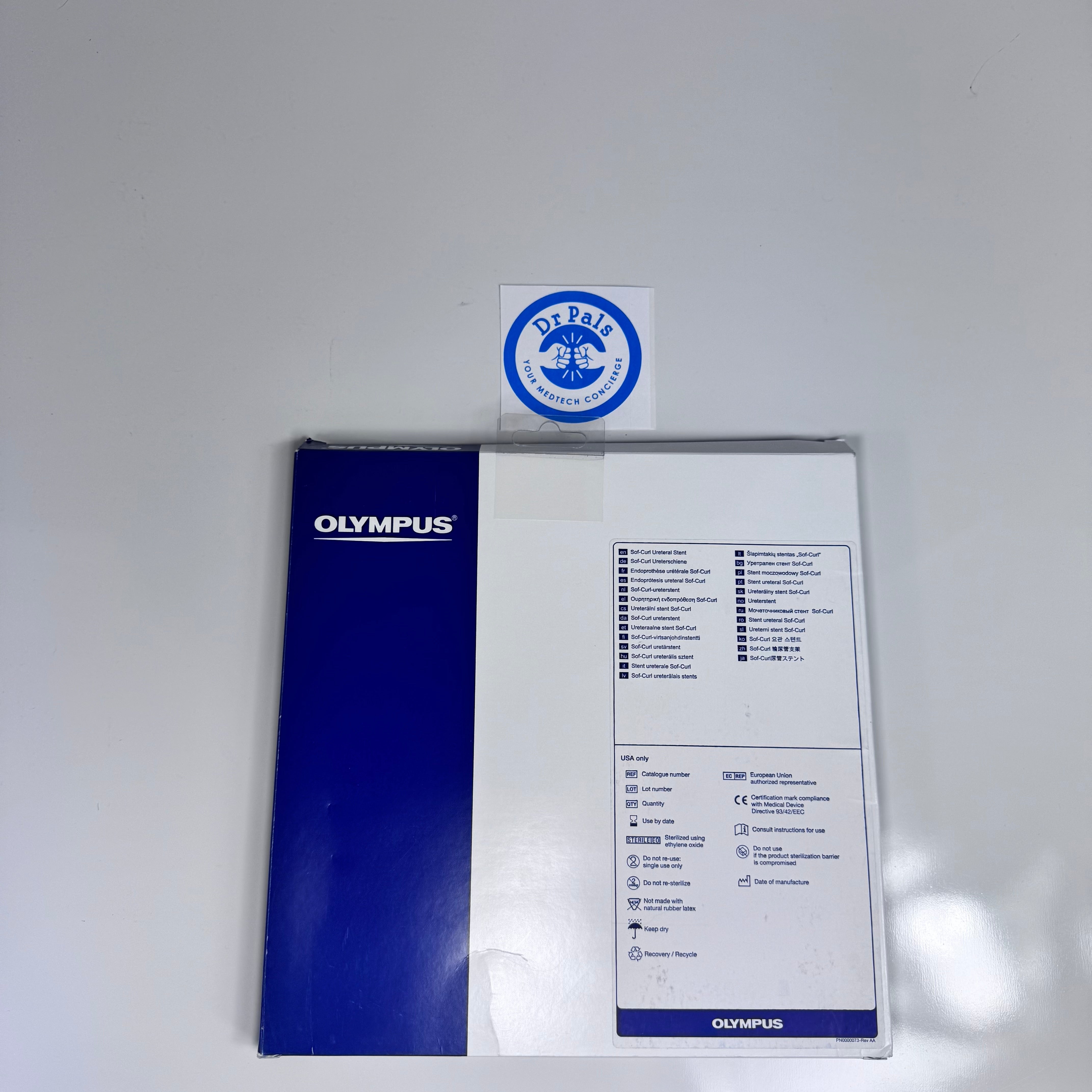 Olympus SSC6028 | Sof-Curl Ureteral Stent, 6 Fr x 28 cm OUT OF DATE