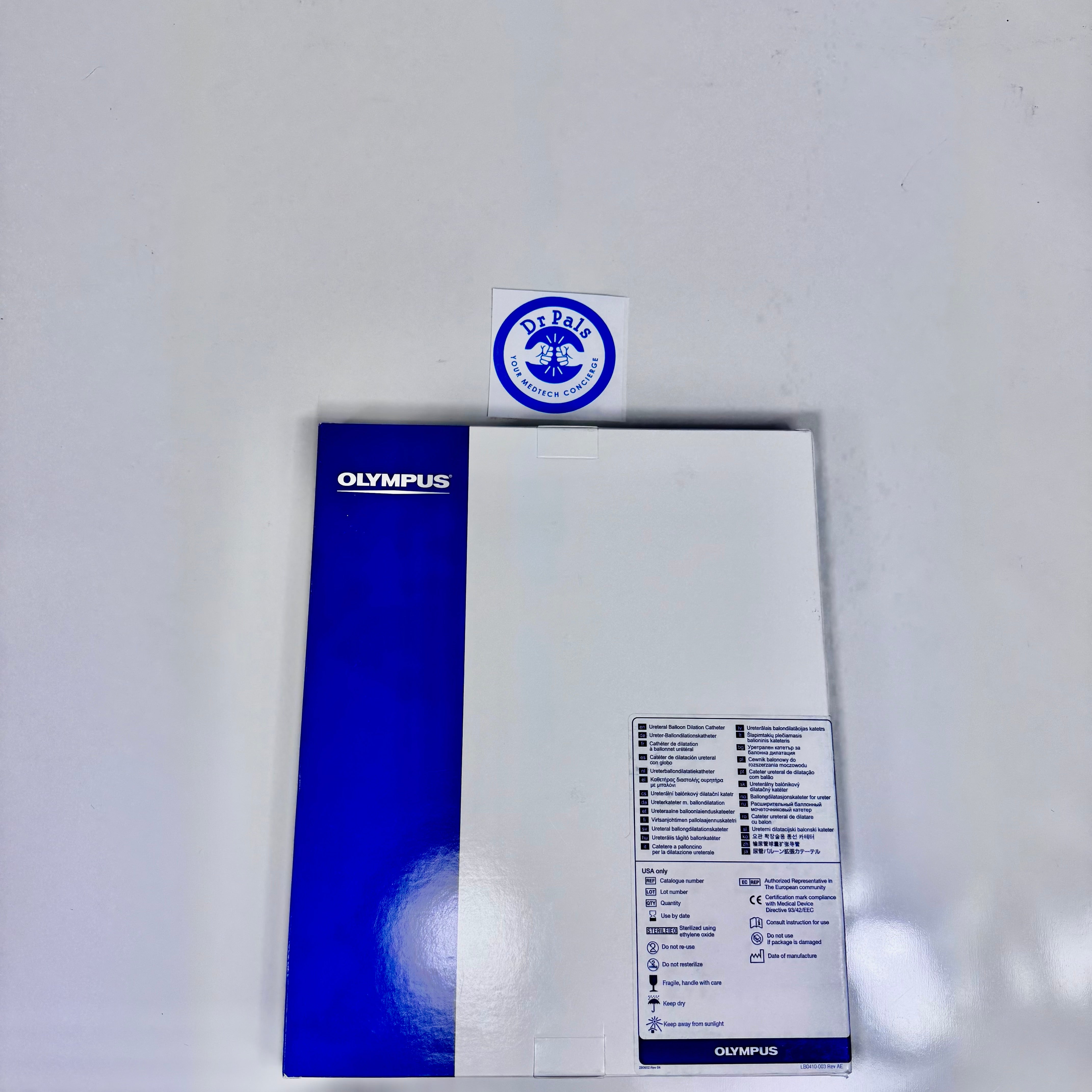 Olympus BURS0410 | EZDilate Ureteral Balloon Dilation Catheter, 4 mm (12 Fr) x 10 cm