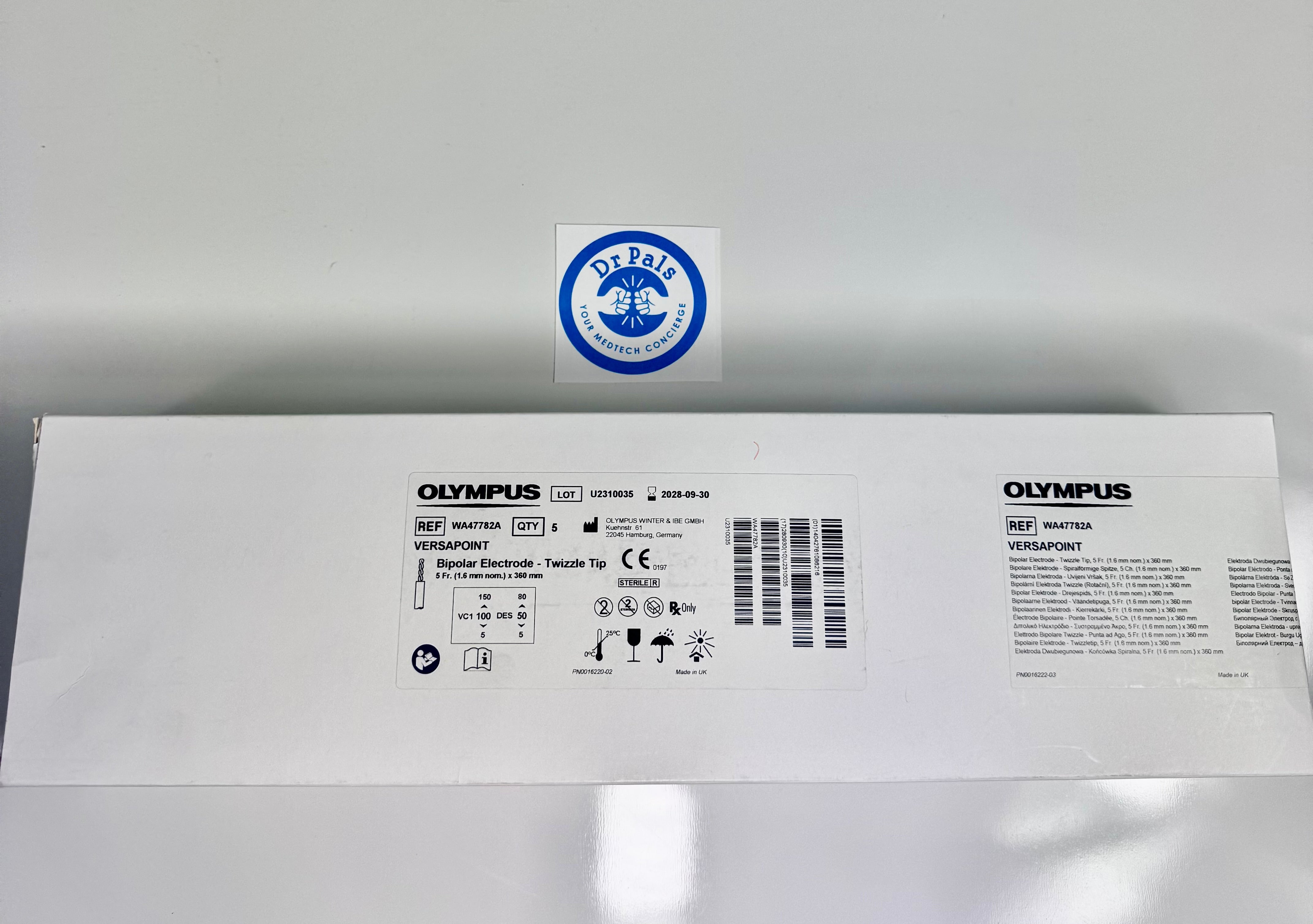 Olympus WA47782A | Versapoint Bipolar Electrode, Twizzle Tip, Each