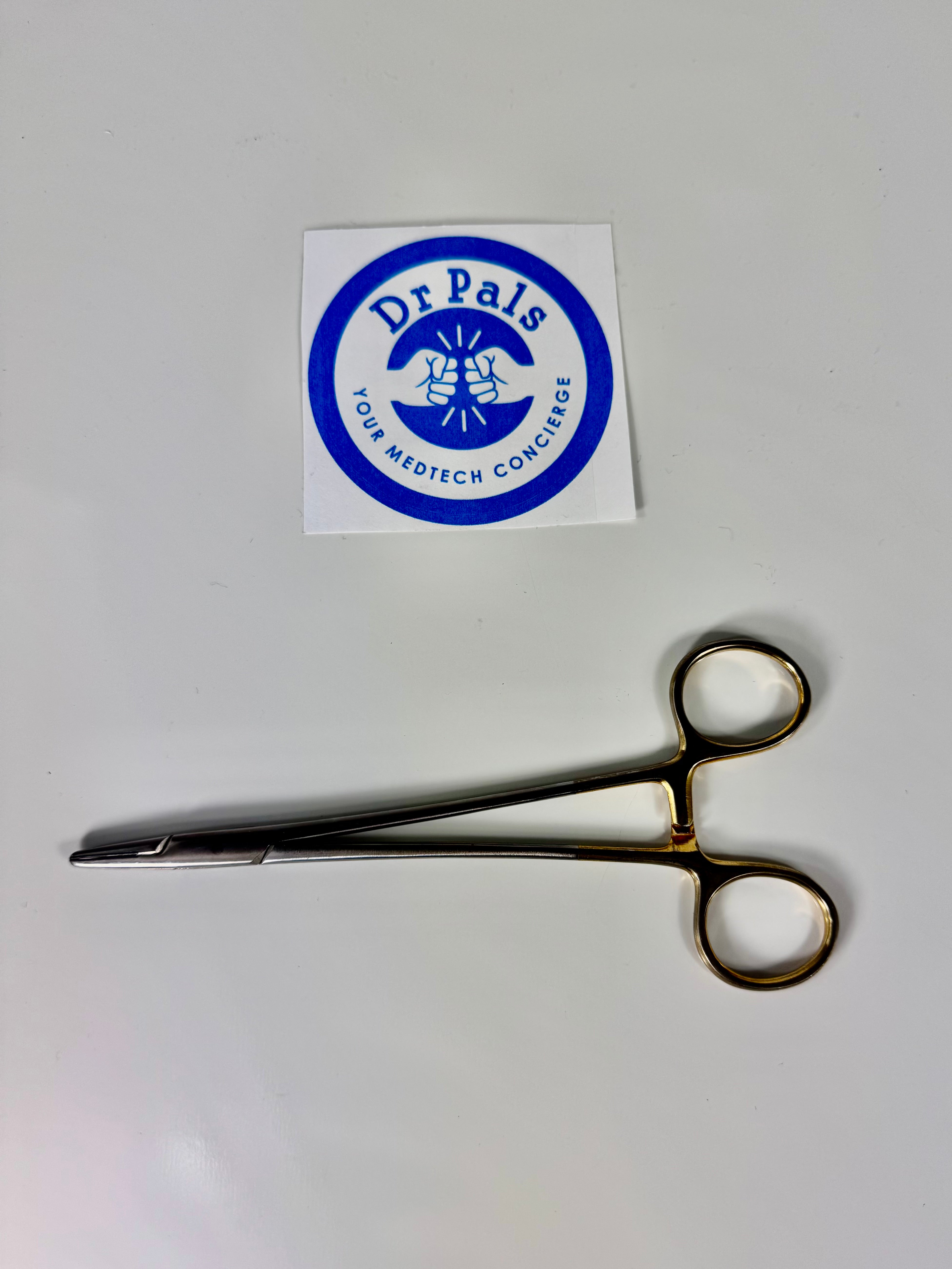 Marina Medical 420-100 | Crile-Wood Needle Holder, Serrated, TC, 15cm