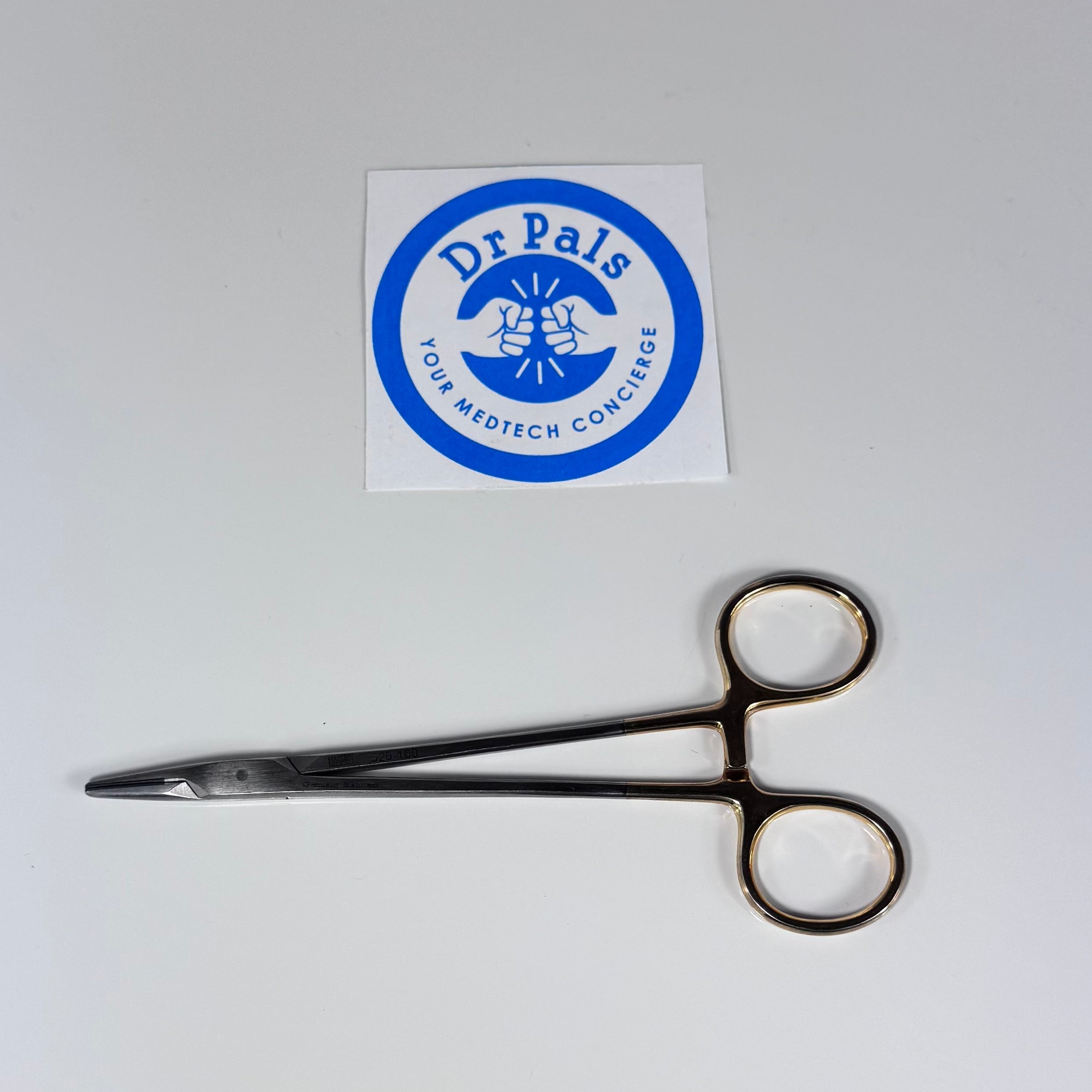 Hayden Medical 520-100 | Crile-Wood Needle Holder, 6" (15cm), Serrated Jaws, Tungsten Carbide