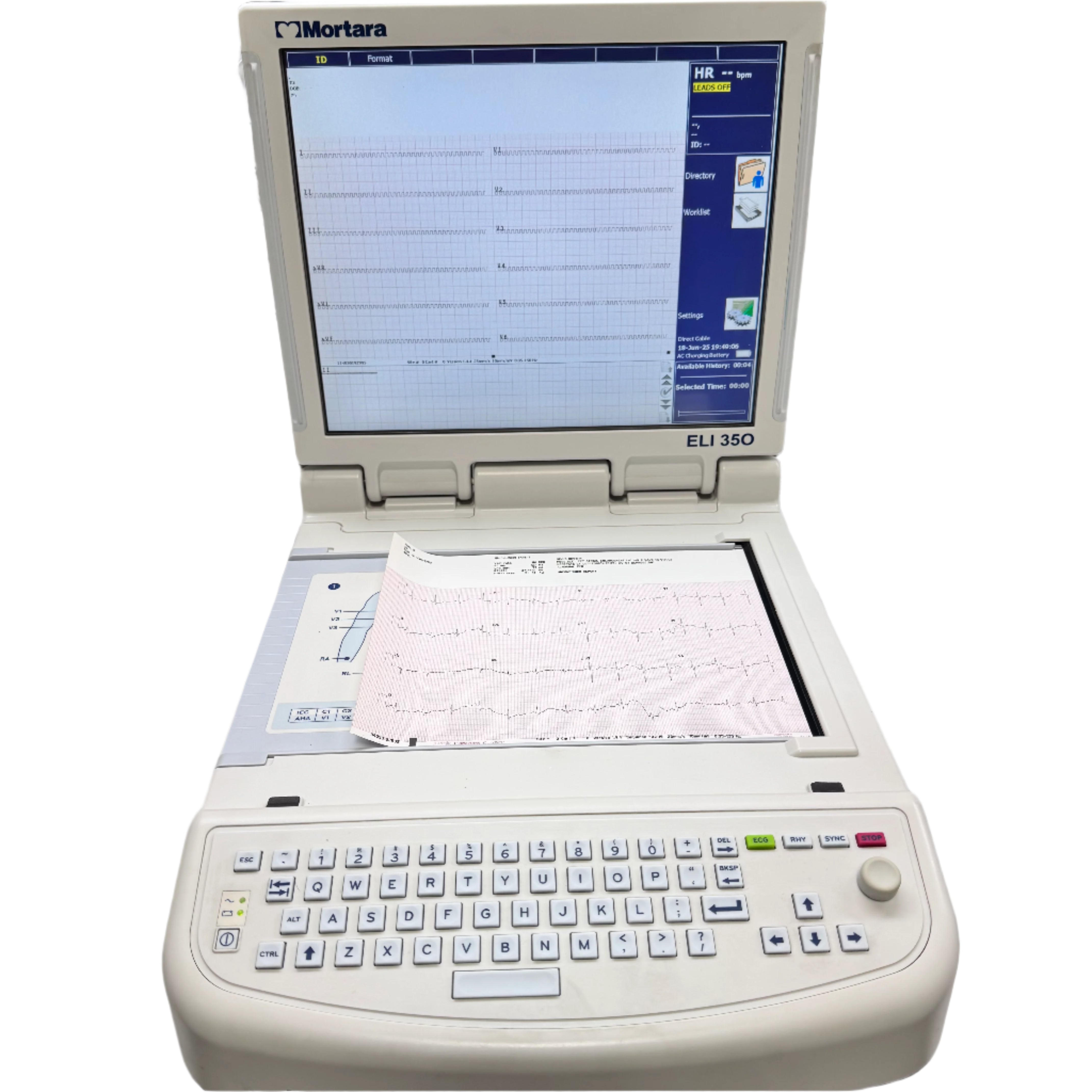 Mortara ELI 350 | Resting Electrocardiograph (ECG/EKG) Machine