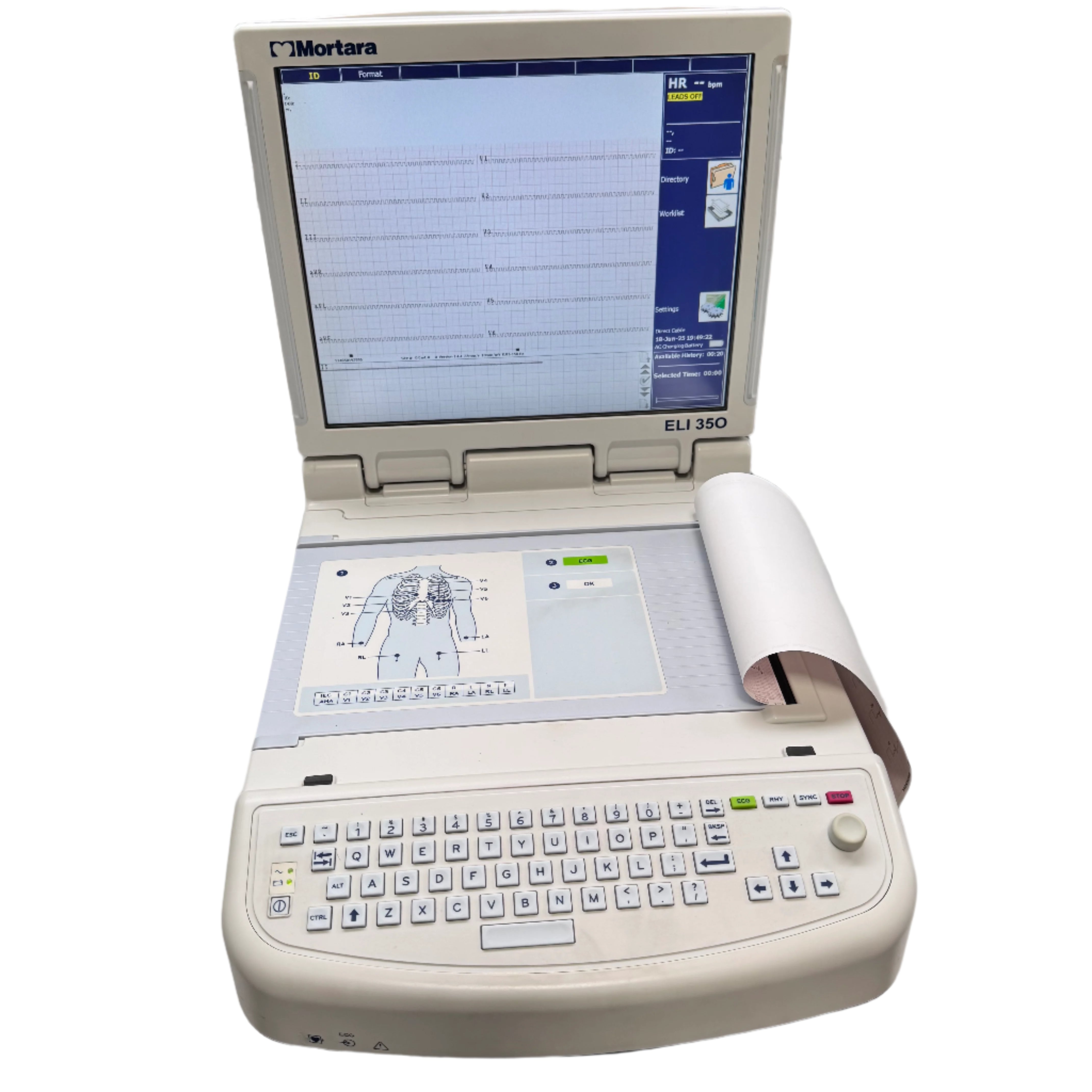 Mortara ELI 350 | Resting Electrocardiograph (ECG/EKG) Machine