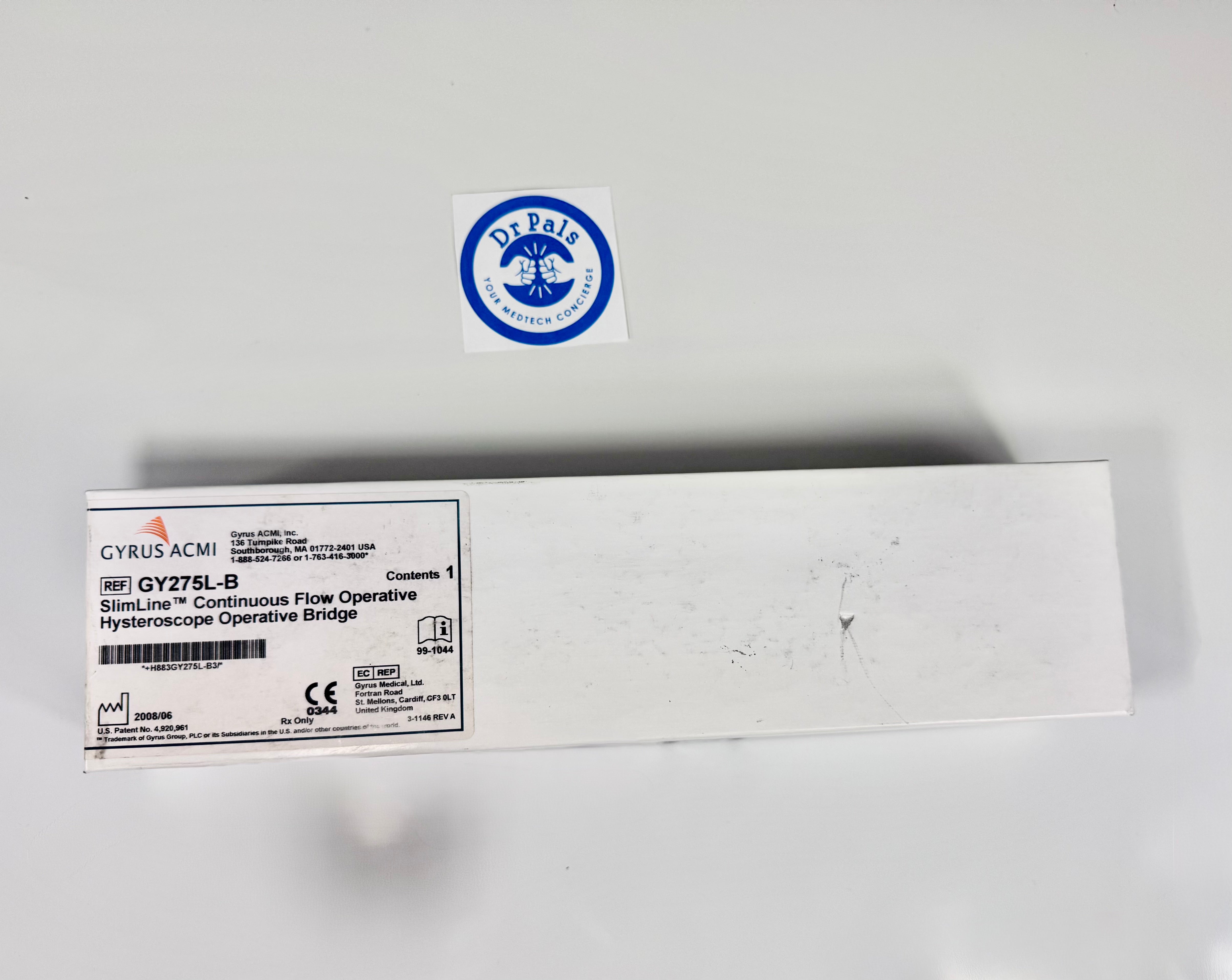 Gyrus ACMI GY275L-B | Slim Line Continuous Flow Operative Hysteroscope Operative Bridge