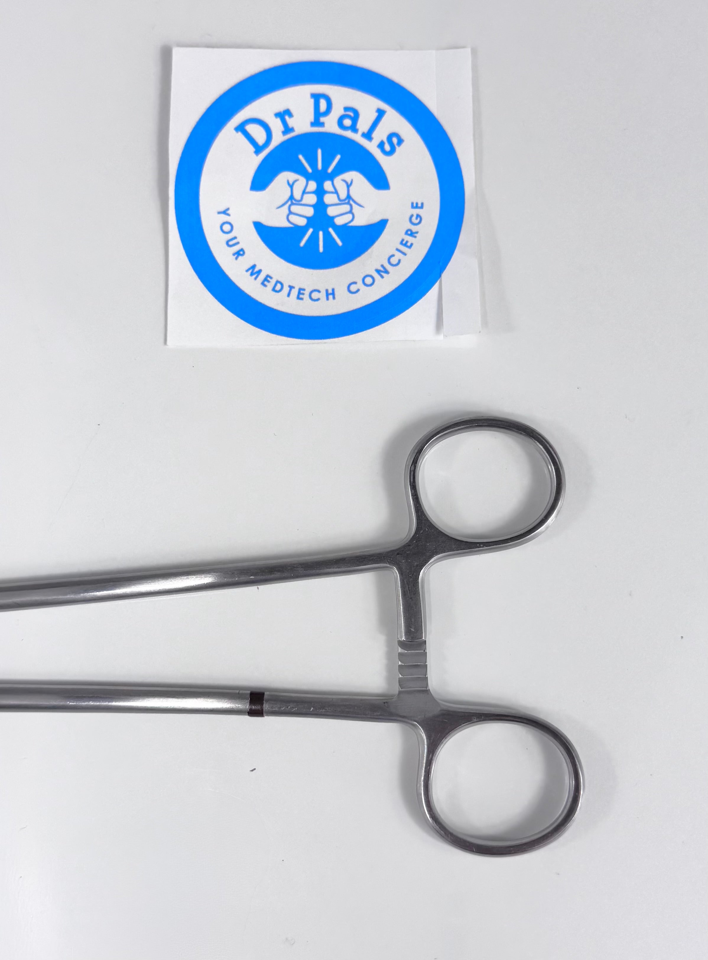 V. Mueller SU16160 | 7" Finger Ring Needle Holder Stainless Steel