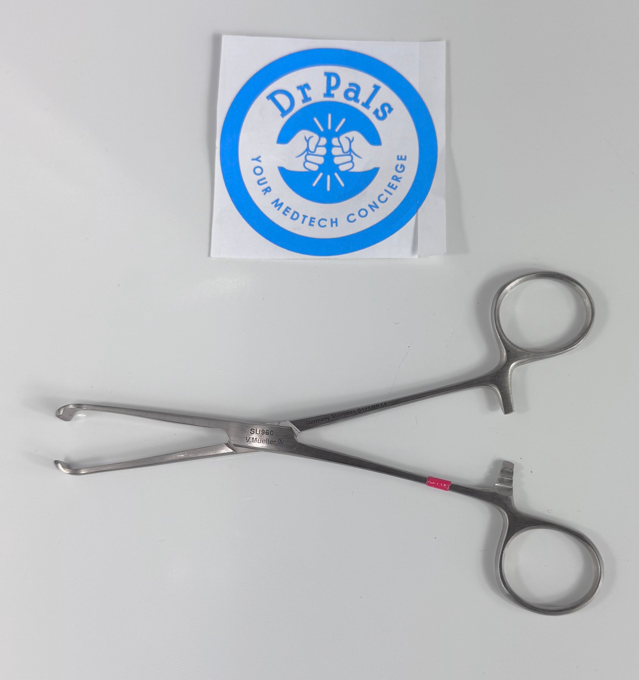 V. Mueller SU960 | 6-1/4", 9x10 Teeth Adair Tissue Forceps Stainless