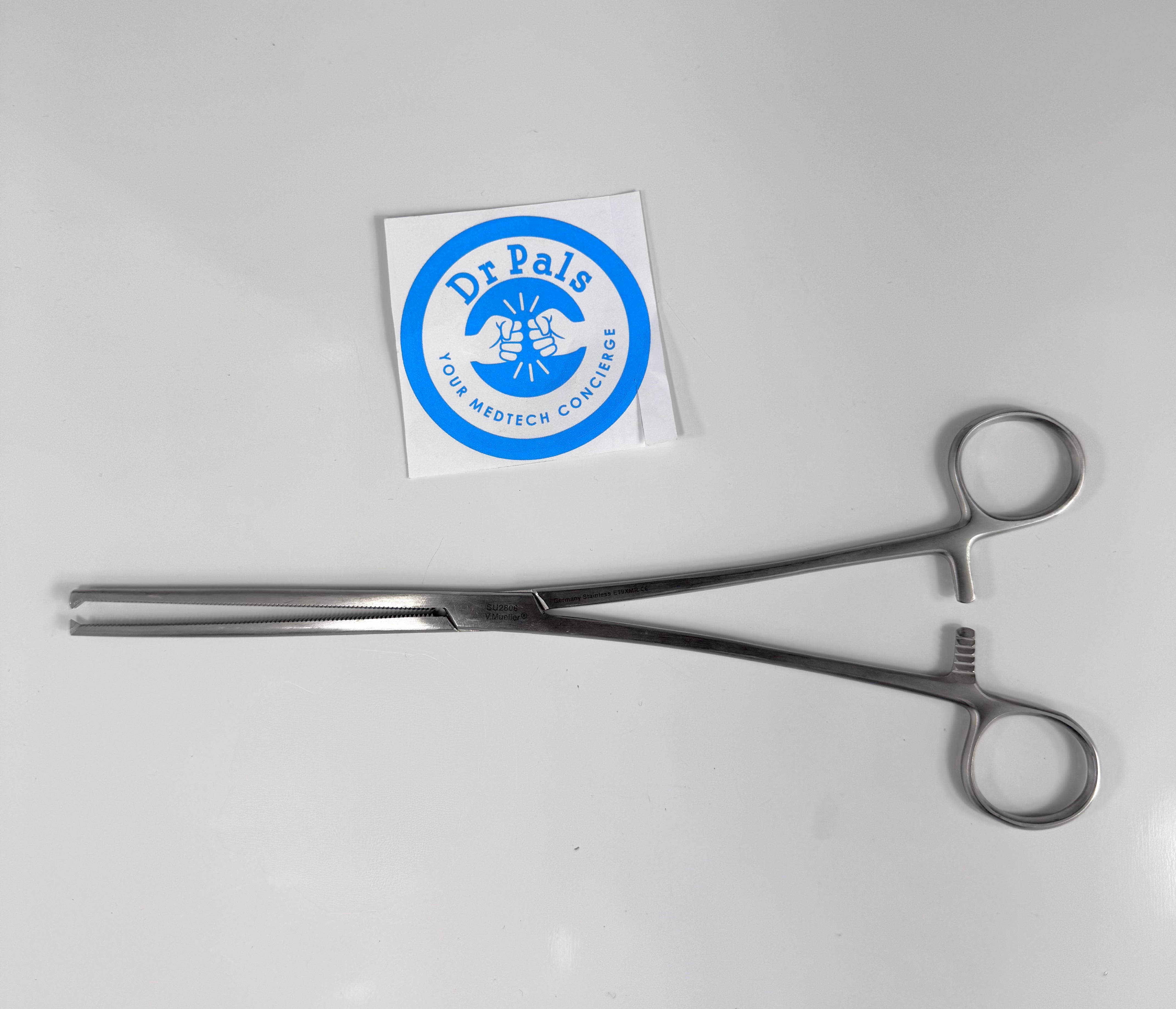 V. Mueller SU2806 | 10" 1x2 Teeth Straight Rochester-Ochsner Forceps