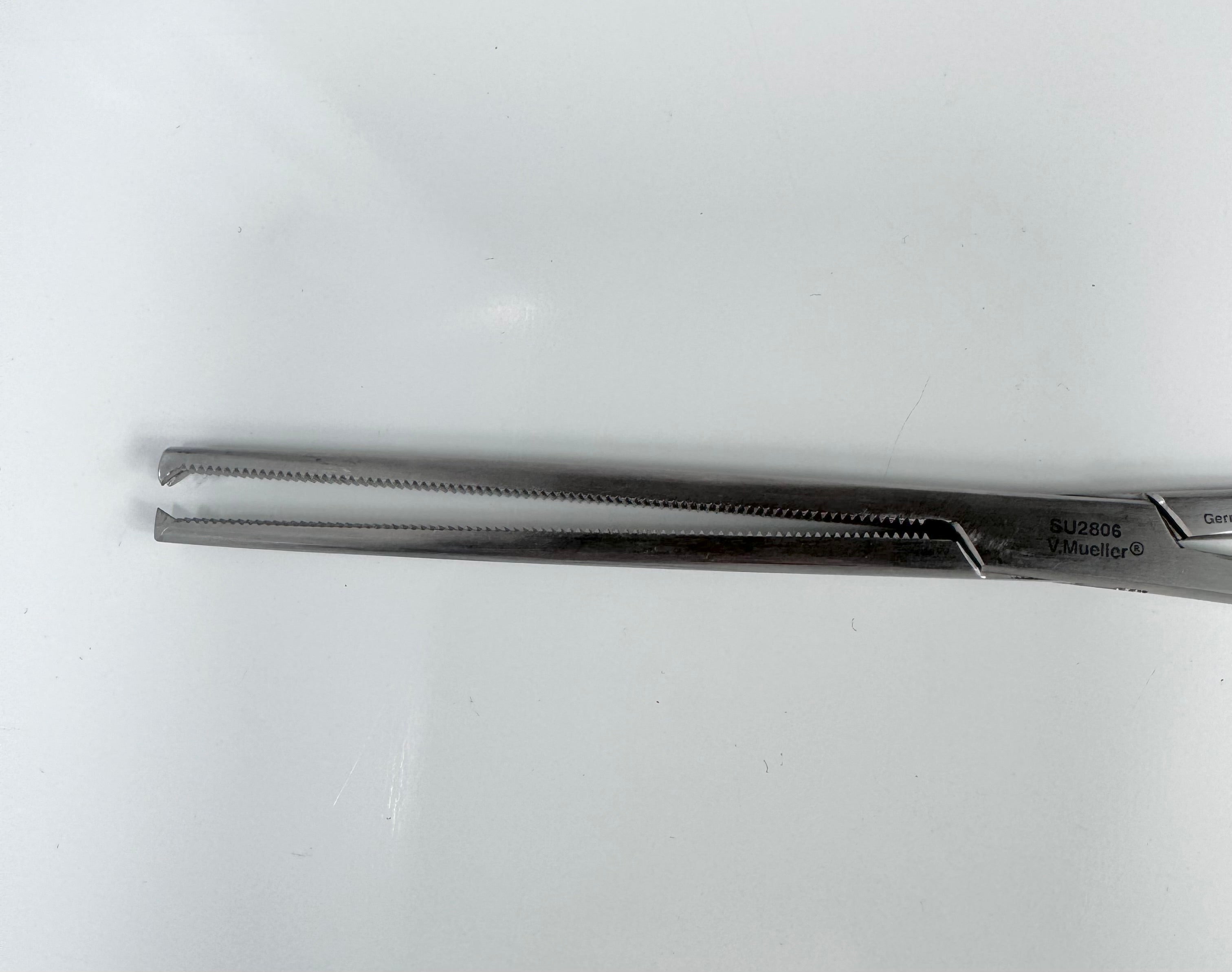 V. Mueller SU2806 | 10" 1x2 Teeth Straight Rochester-Ochsner Forceps