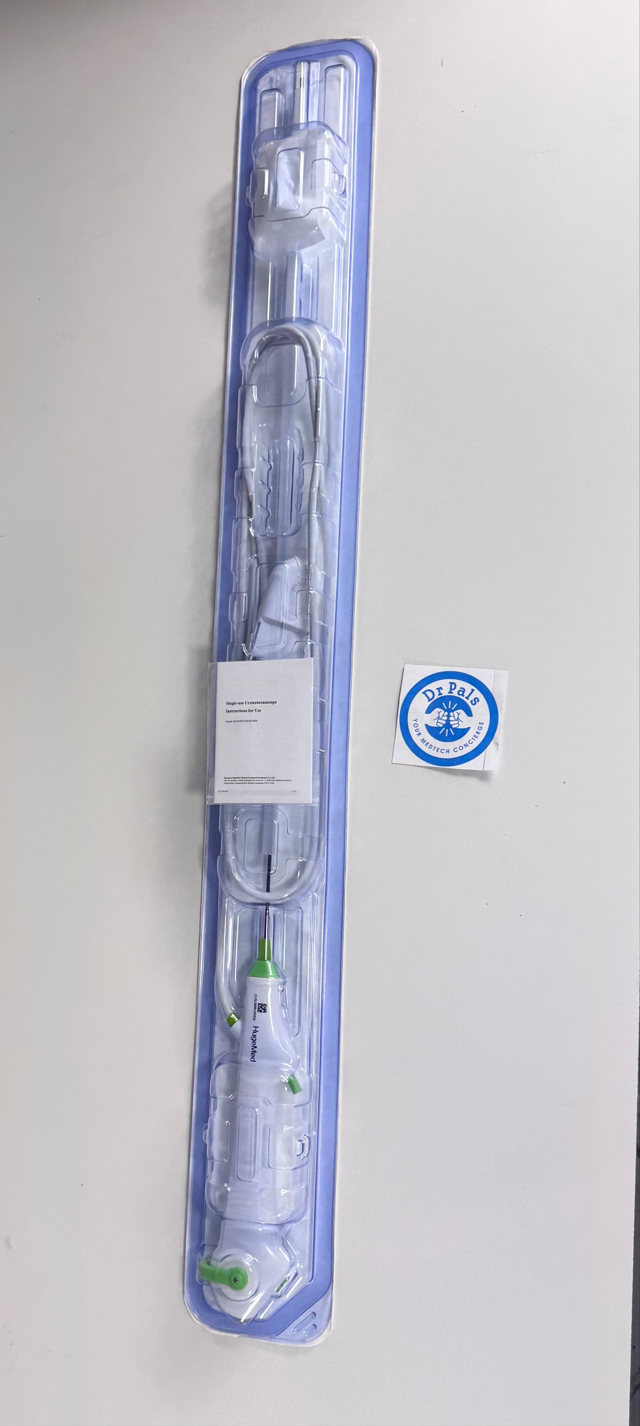 HugeMed HU30S | Single-Use Disposable Ureteroscope (Standard Deflection)