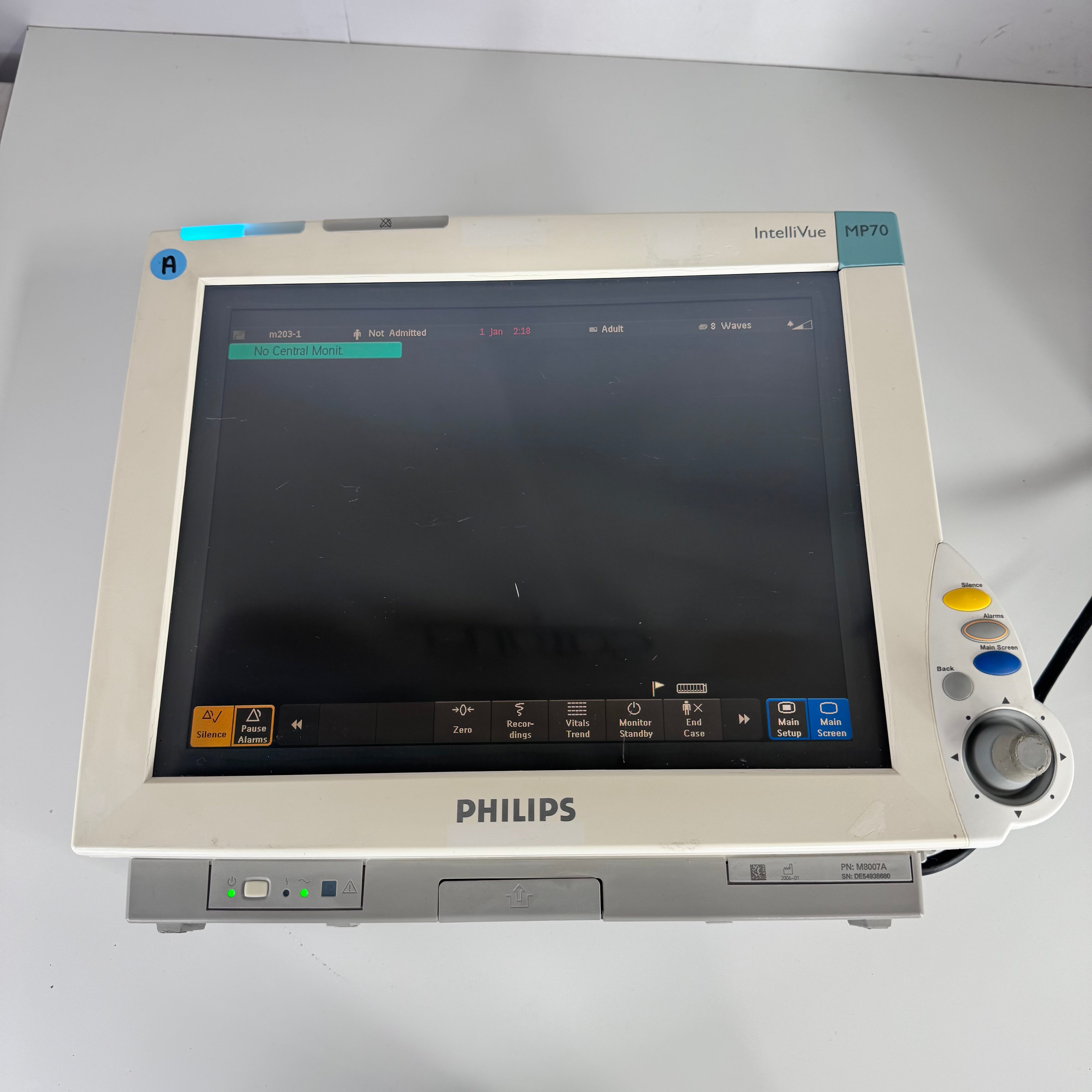 Philips IntelliVue M8007A | MP70 Patient Monitor Lot of 3