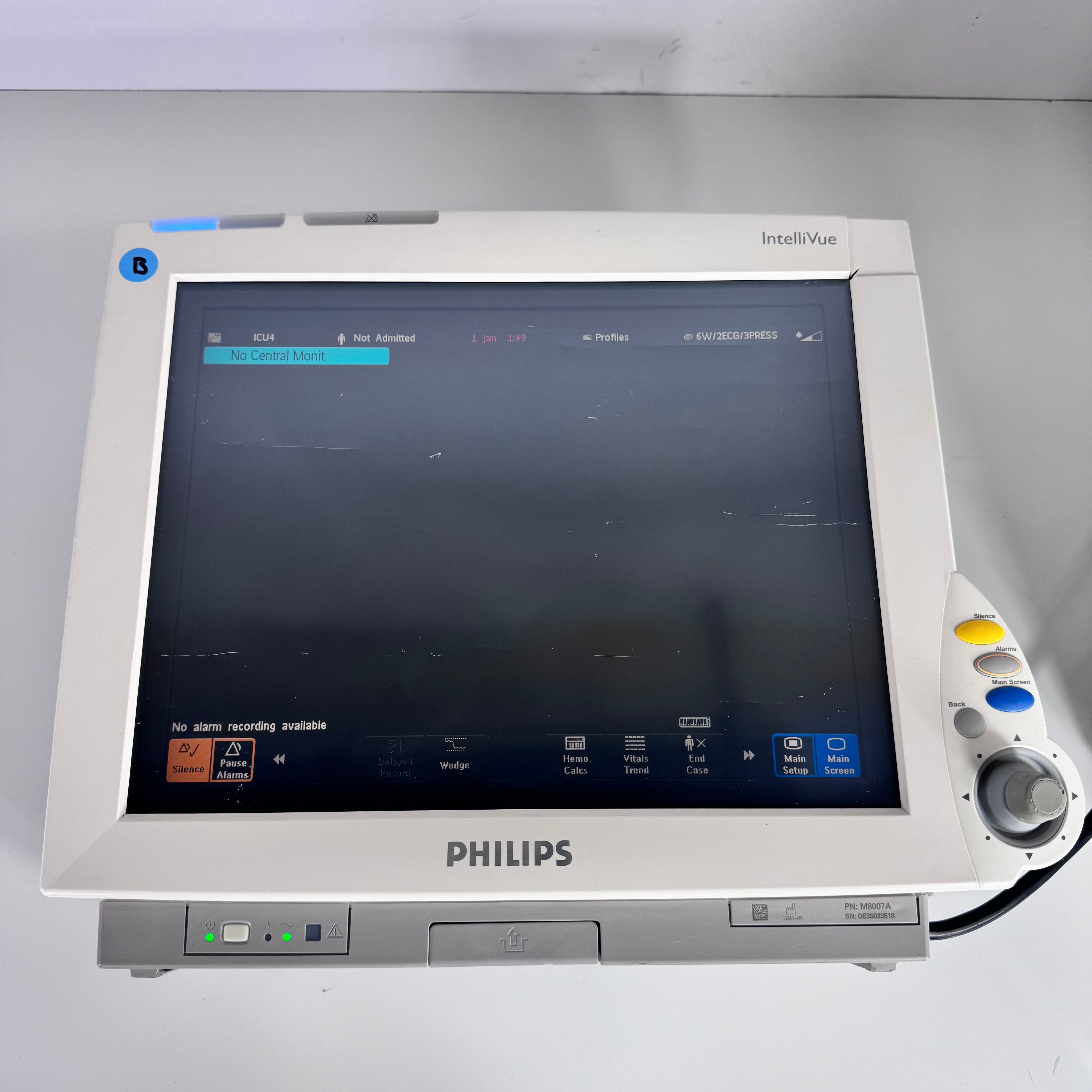 Philips IntelliVue M8007A | MP70 Patient Monitor Lot of 3