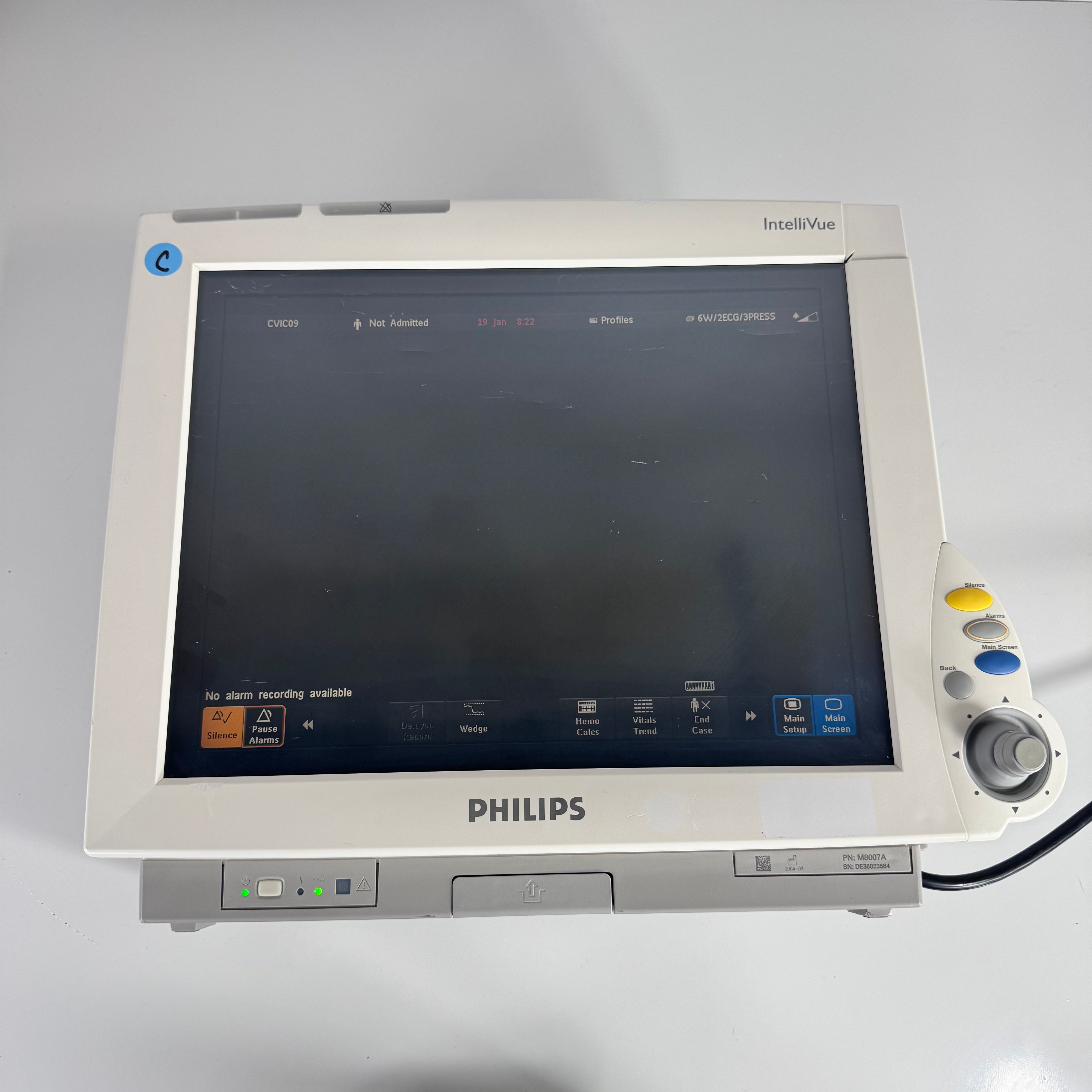 Philips IntelliVue M8007A | MP70 Patient Monitor Lot of 3