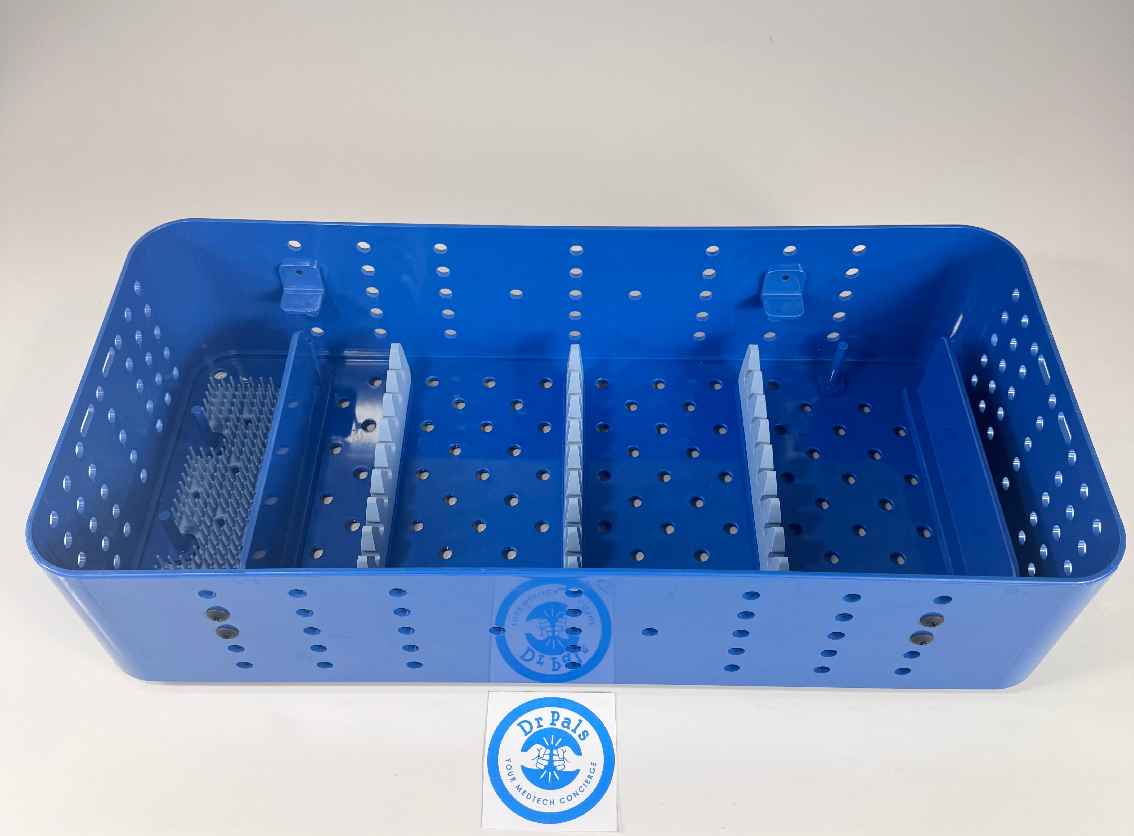 Gyrus ACMI Circon ST-CR2 | Blue Double Layer Sterilization Tray Container