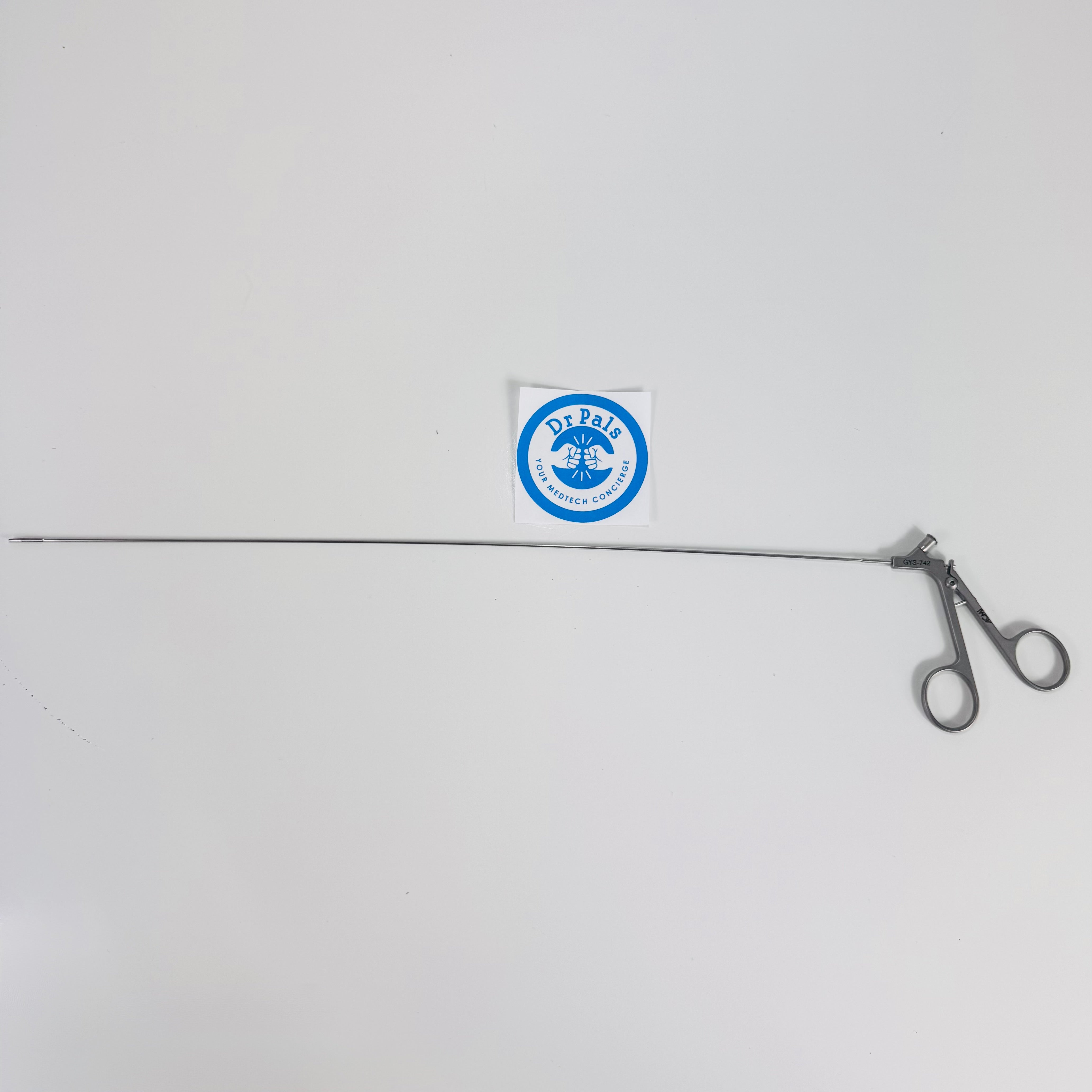 Gyrus ACMI GYS-742 | 7Fr x 52cm Semi-Rigid Scissor Forceps Reusable Gynecological Instrument
